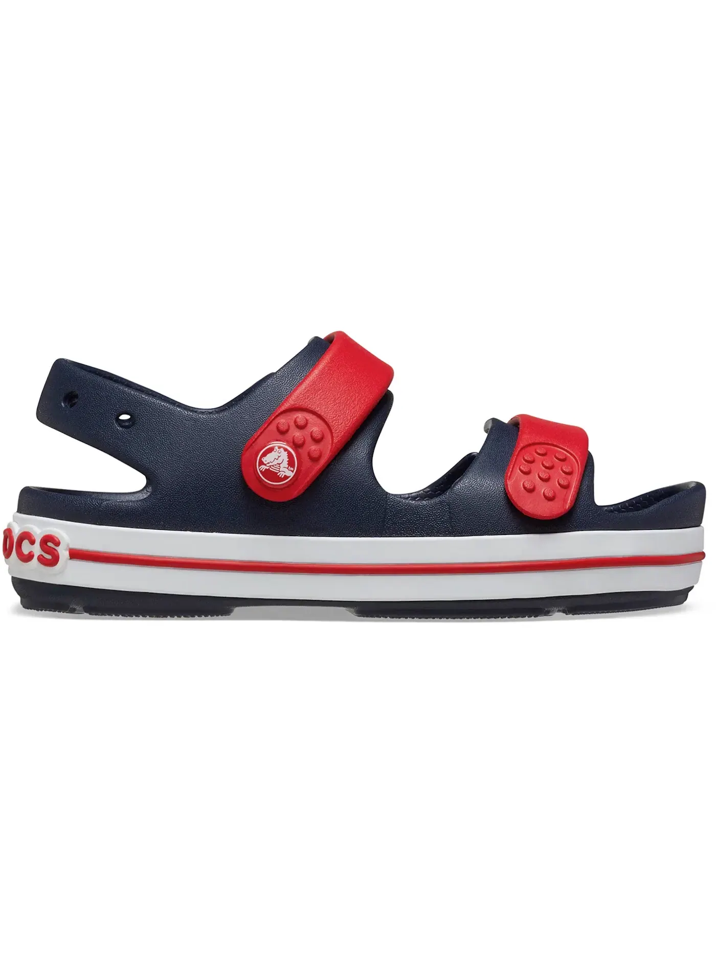 Детские сандалии-кроссовки Crocs Crocband Cruiser — изображение 1 из 1, темно-синий/красный