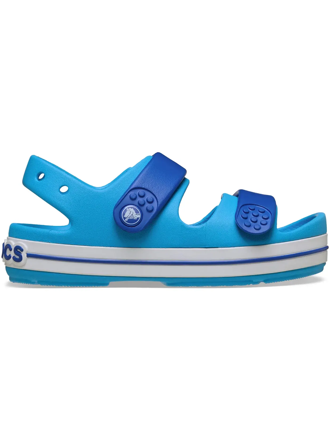Детские сандалии-сабо с ремешком Crocs Crocband Cruiser — изображение 1 из 1, синий