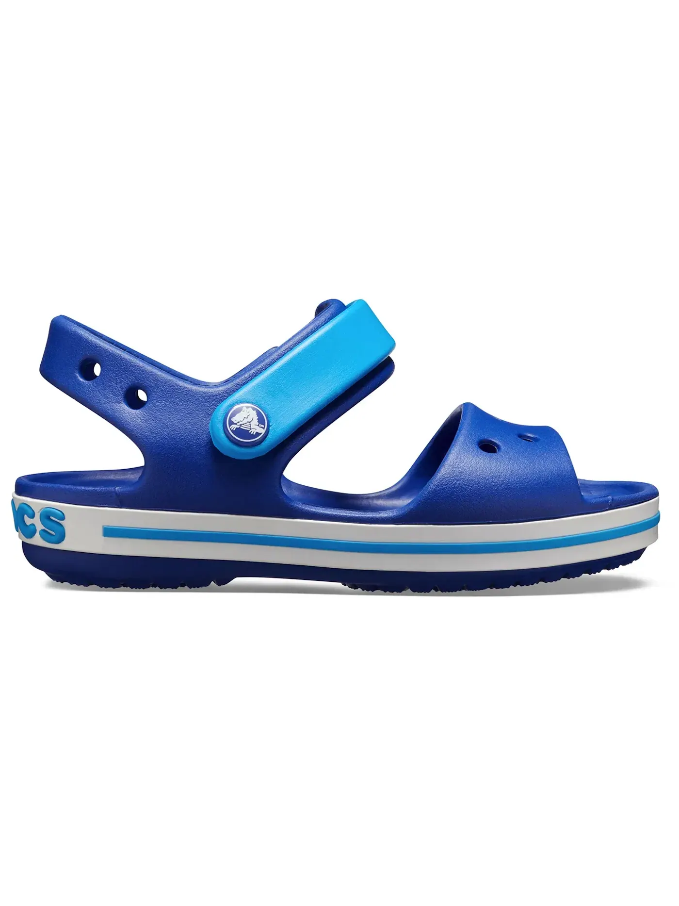 Детские сандалии с ремешком Crocs Crocband — изображение 1 из 1, синий