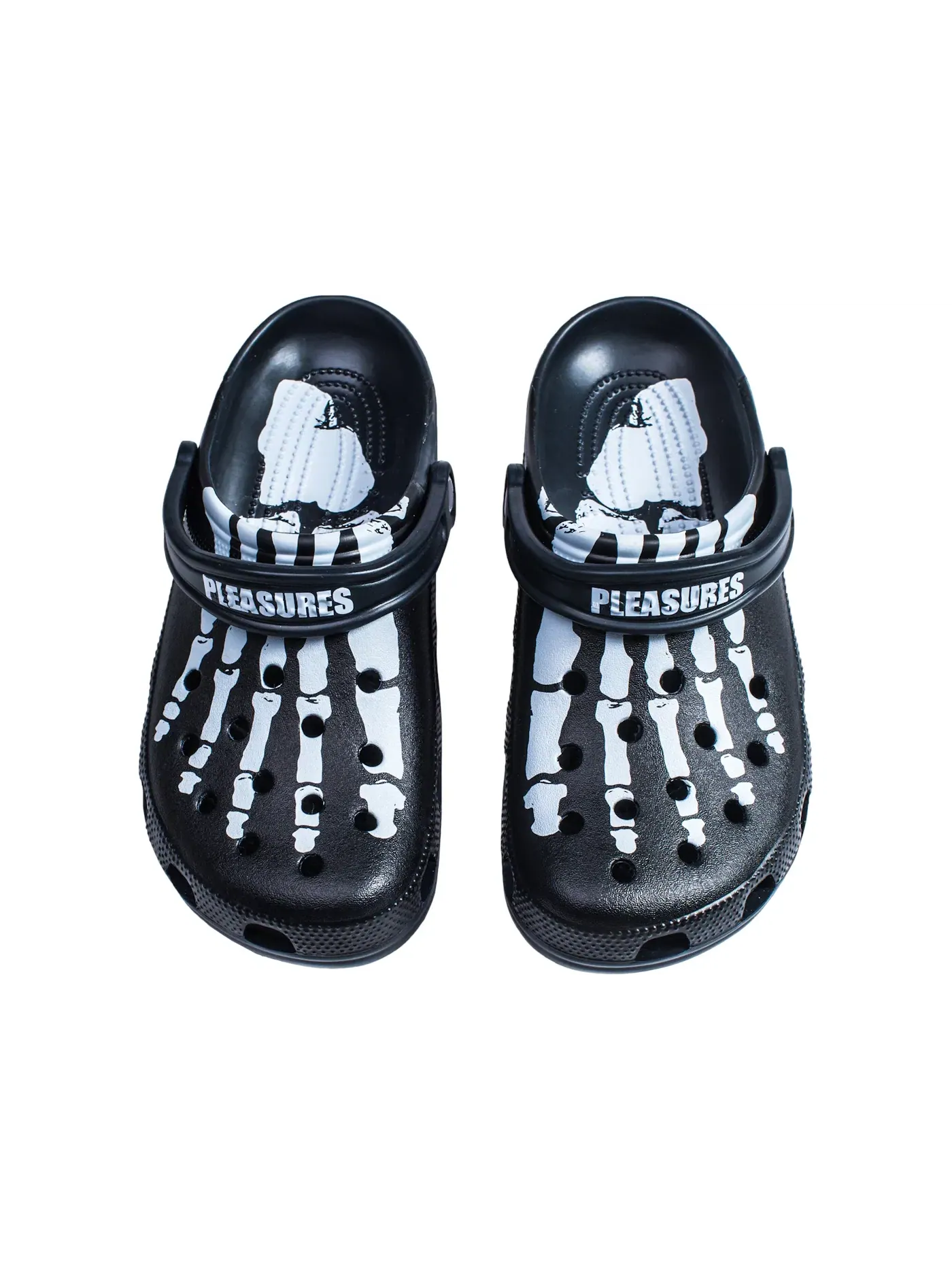 Мужские сабо с закрытым носком Crocs Classic Clog Crocs — изображение 1 из 1, черный/белый