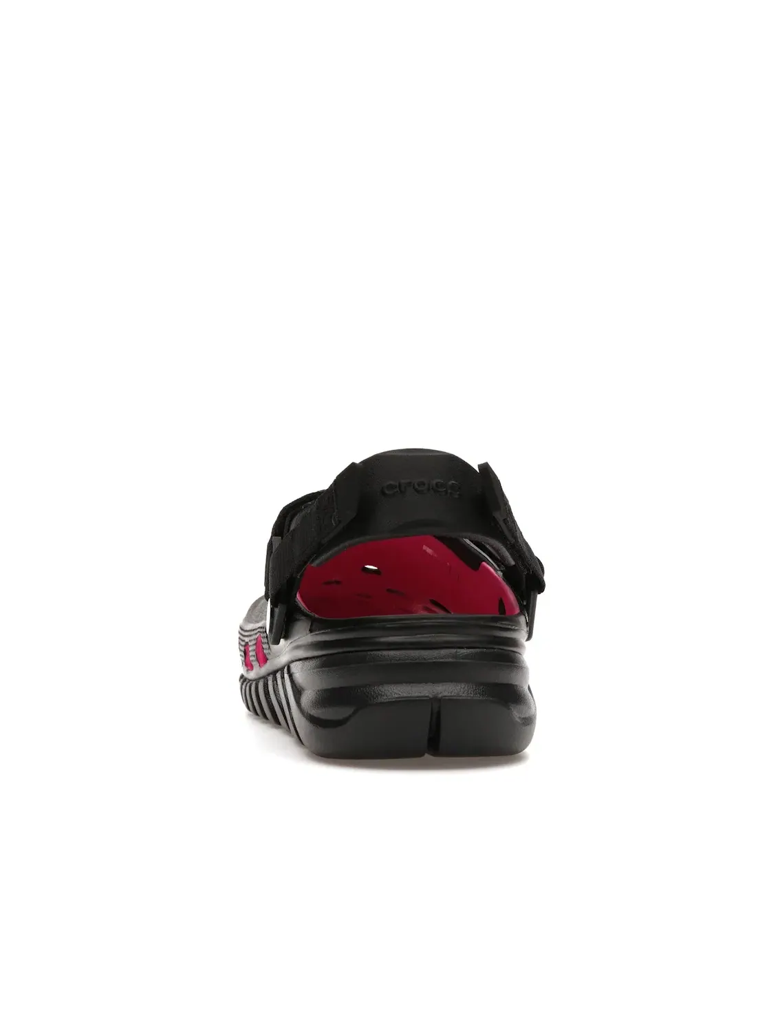 Мужские сабо с регулируемыми ремешками Crocs Duet Max 2 Clog Crocs — изображение 4 из 4, черный