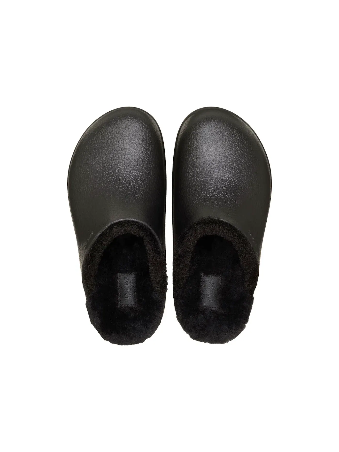 Женские сабо на платформе с мехом Crocs Dylan Platform Lined Clog — изображение 2 из 2, черный