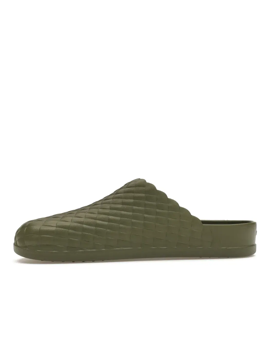 Мужские сабо с плетеным дизайном Crocs Dylan Woven Clog — изображение 3 из 4, зеленый
