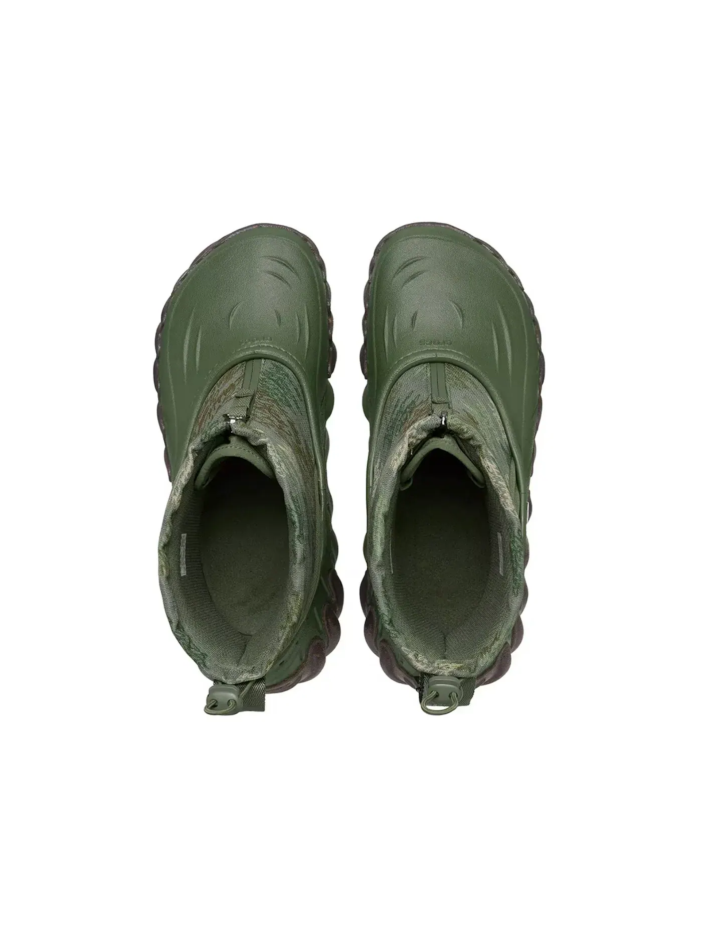 Мужские ботинки с принтом Crocs Echo Boot — изображение 2 из 2, зеленый