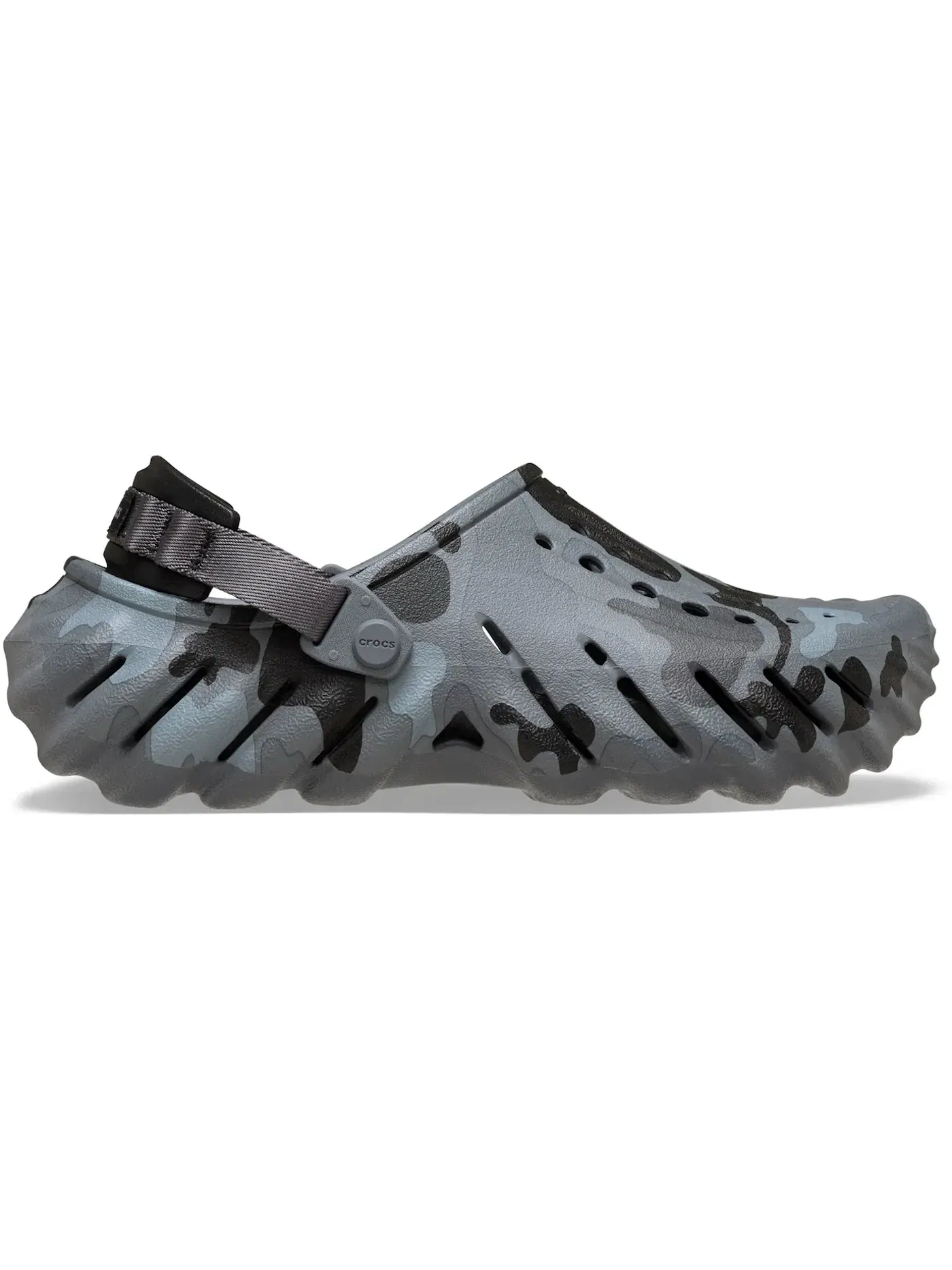 Мужские клоги Echo Clog Crocs — изображение 1 из 1, темно-серый