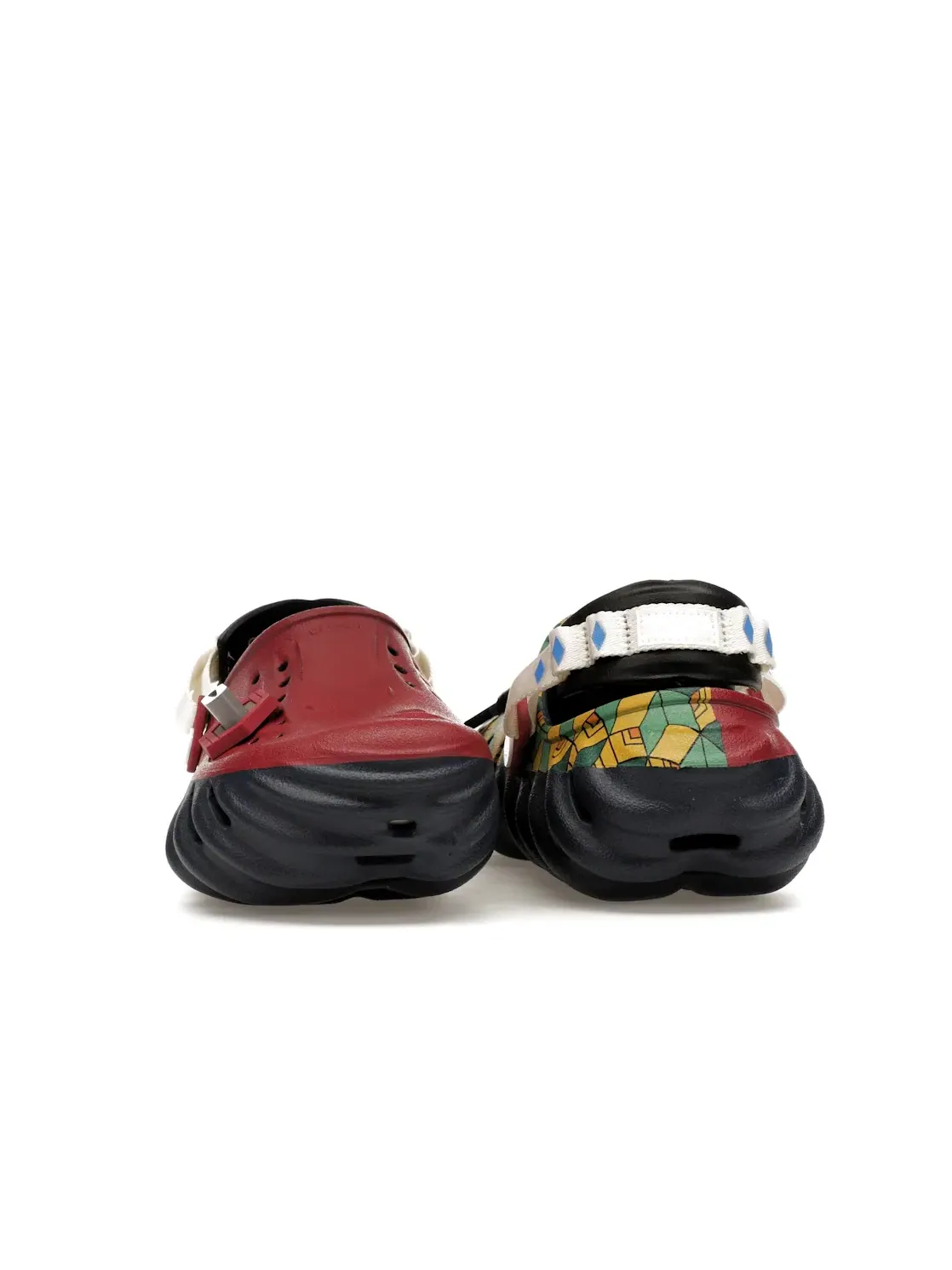 Мужские сабо Echo Clog Demon Slayer Giyu Tomioka Crocs — изображение 2 из 4, красный мульти