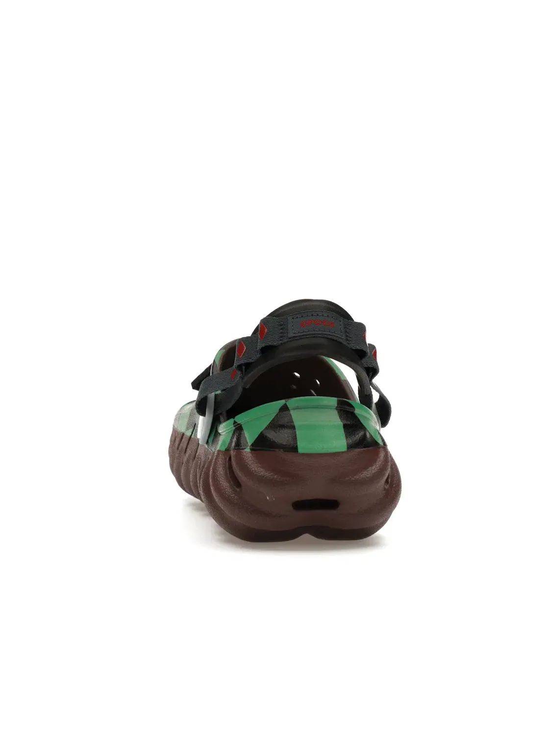Мужские сабо-клоги Echo Clog Demon Slayer Tanjiro Crocs — изображение 4 из 4, зеленый