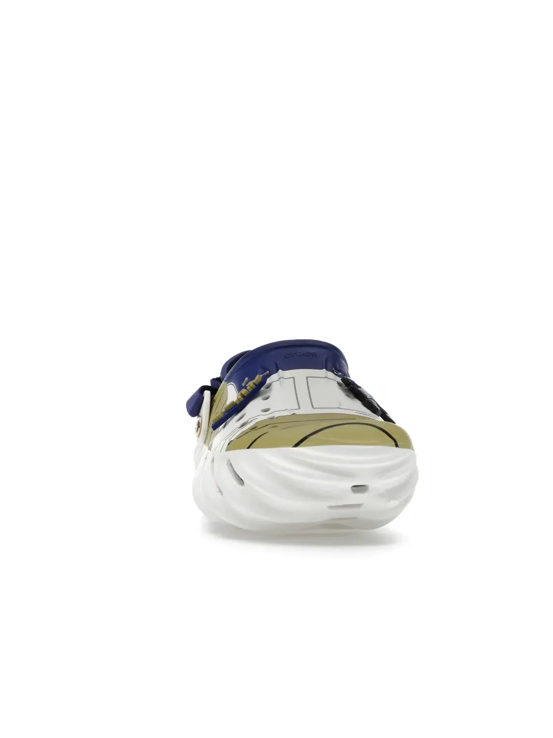 Мужские сабо Echo Clog Dragon Ball Z Vegeta Crocs — изображение 2 из 4, бежевый/синий/белый