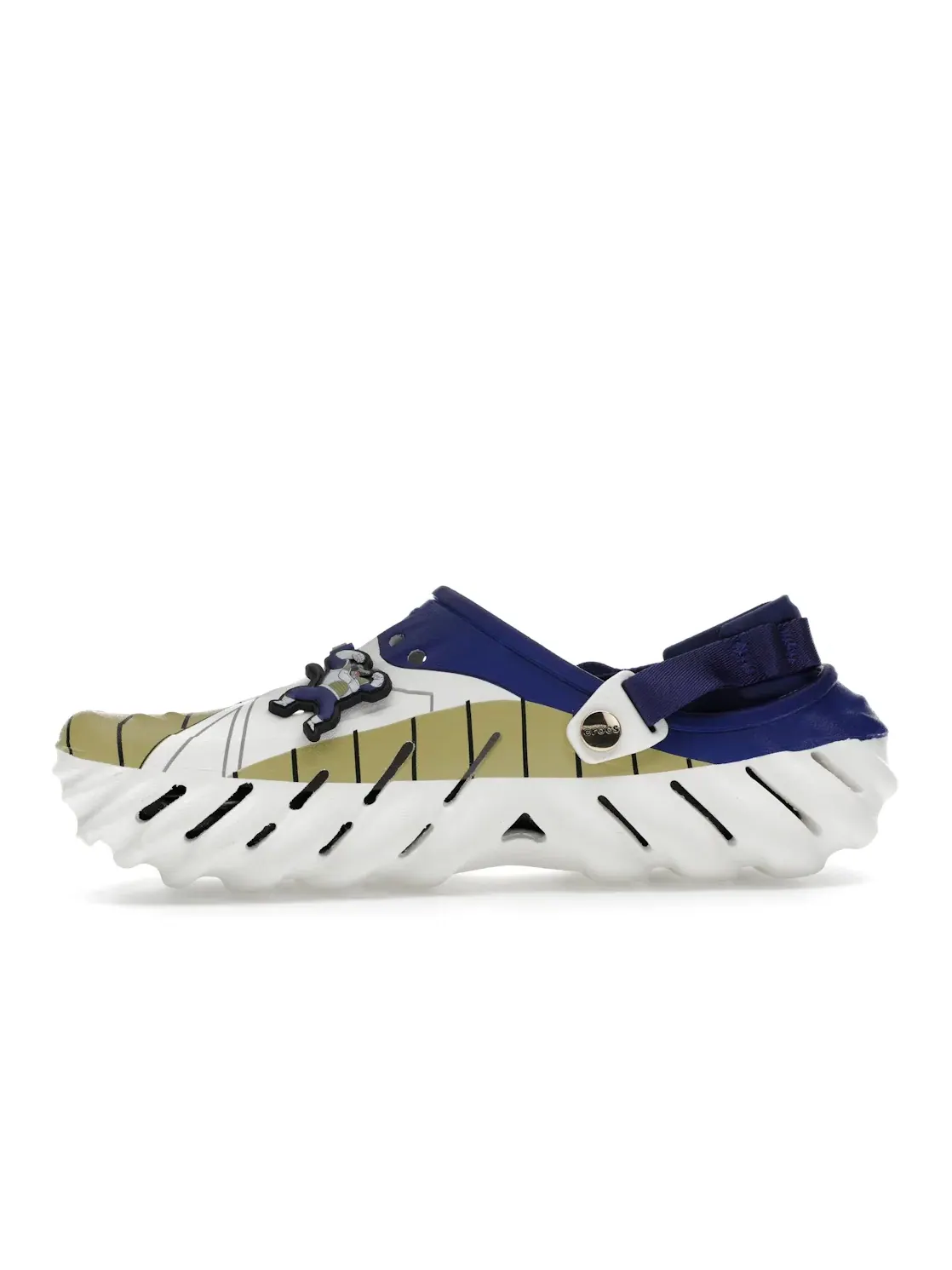 Мужские сабо Echo Clog Dragon Ball Z Vegeta Crocs — изображение 3 из 4, бежевый/синий/белый