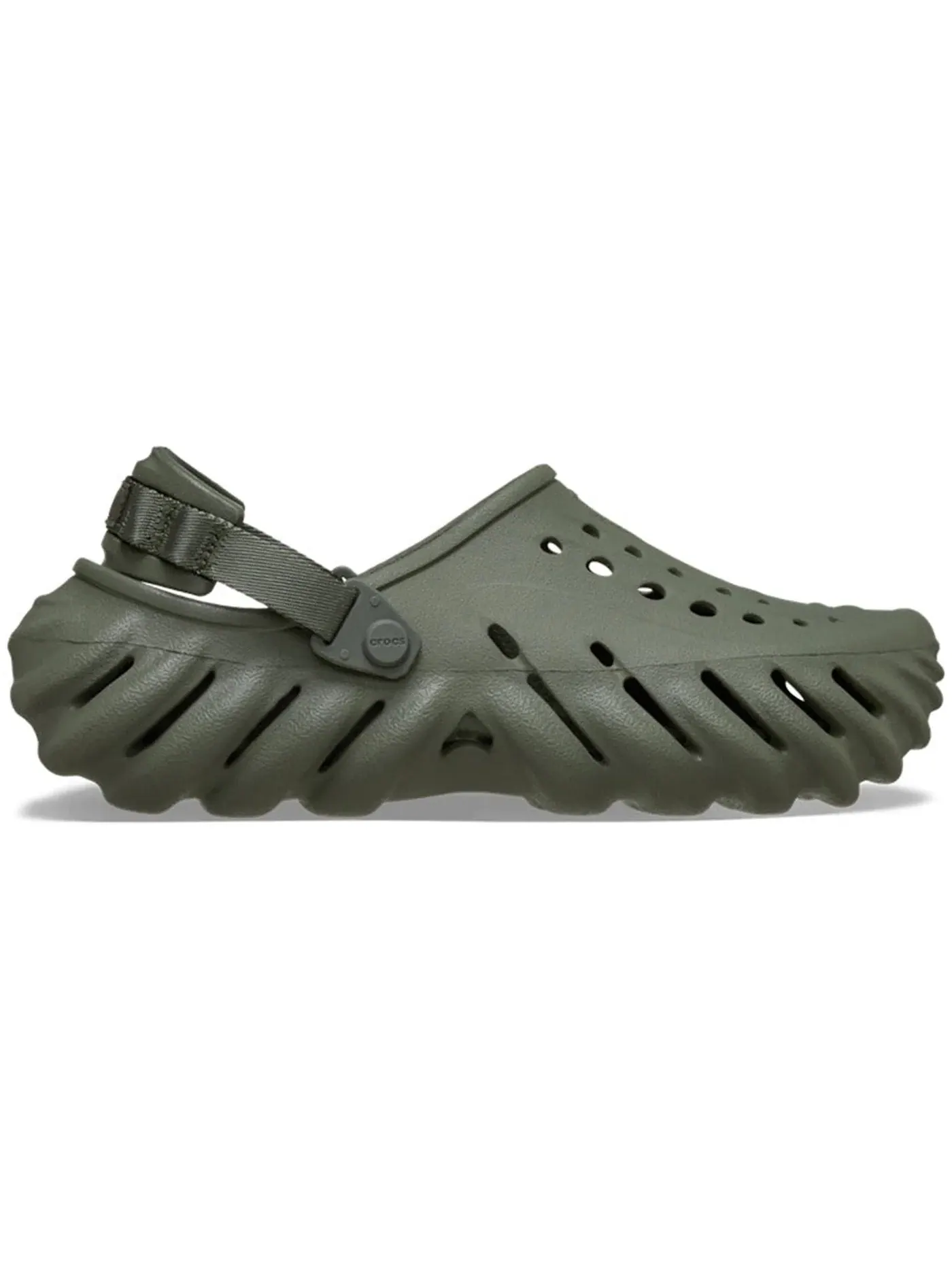 Мужские сабо Echo Clog Crocs — изображение 1 из 1, оливковый