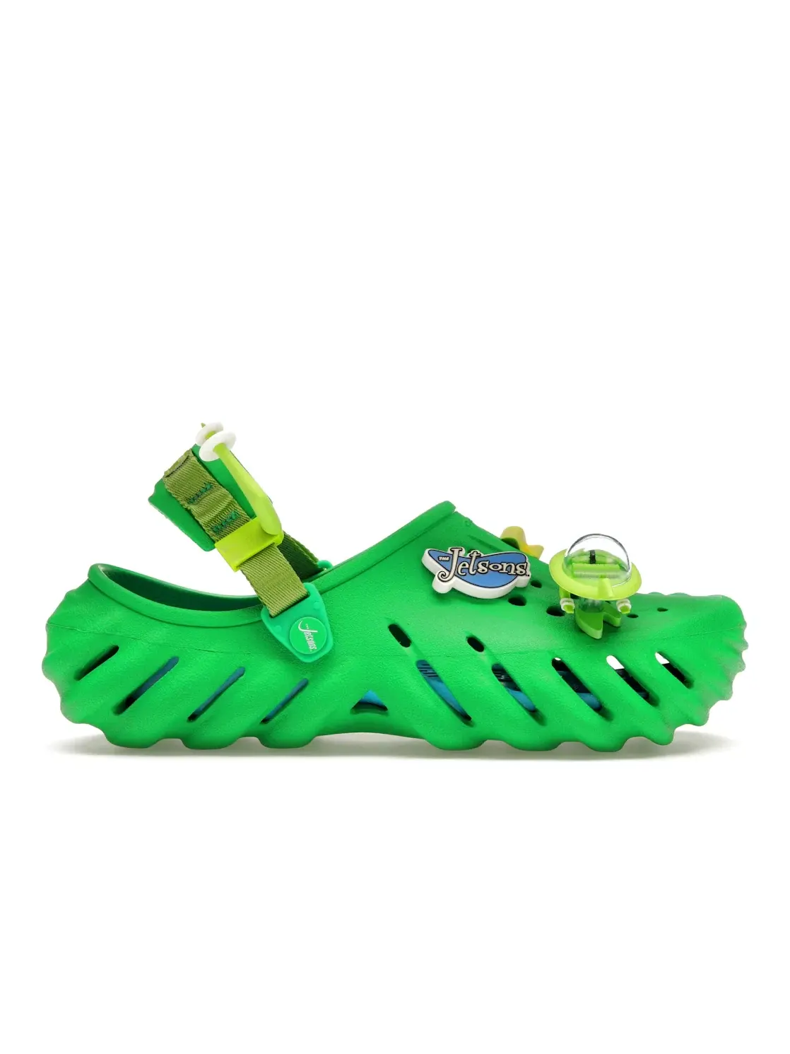 Мужские сабо Crocs Echo Clog Extra Butter The Jetsons Crocs — изображение 1 из 4, зеленый