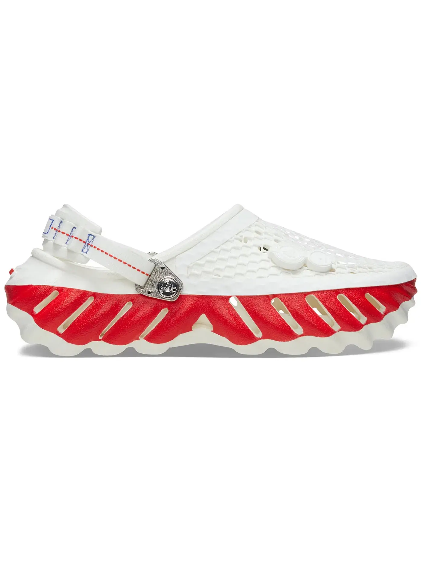 Мужские сабо Echo Clog Crocs — изображение 1 из 2, белый/мульти