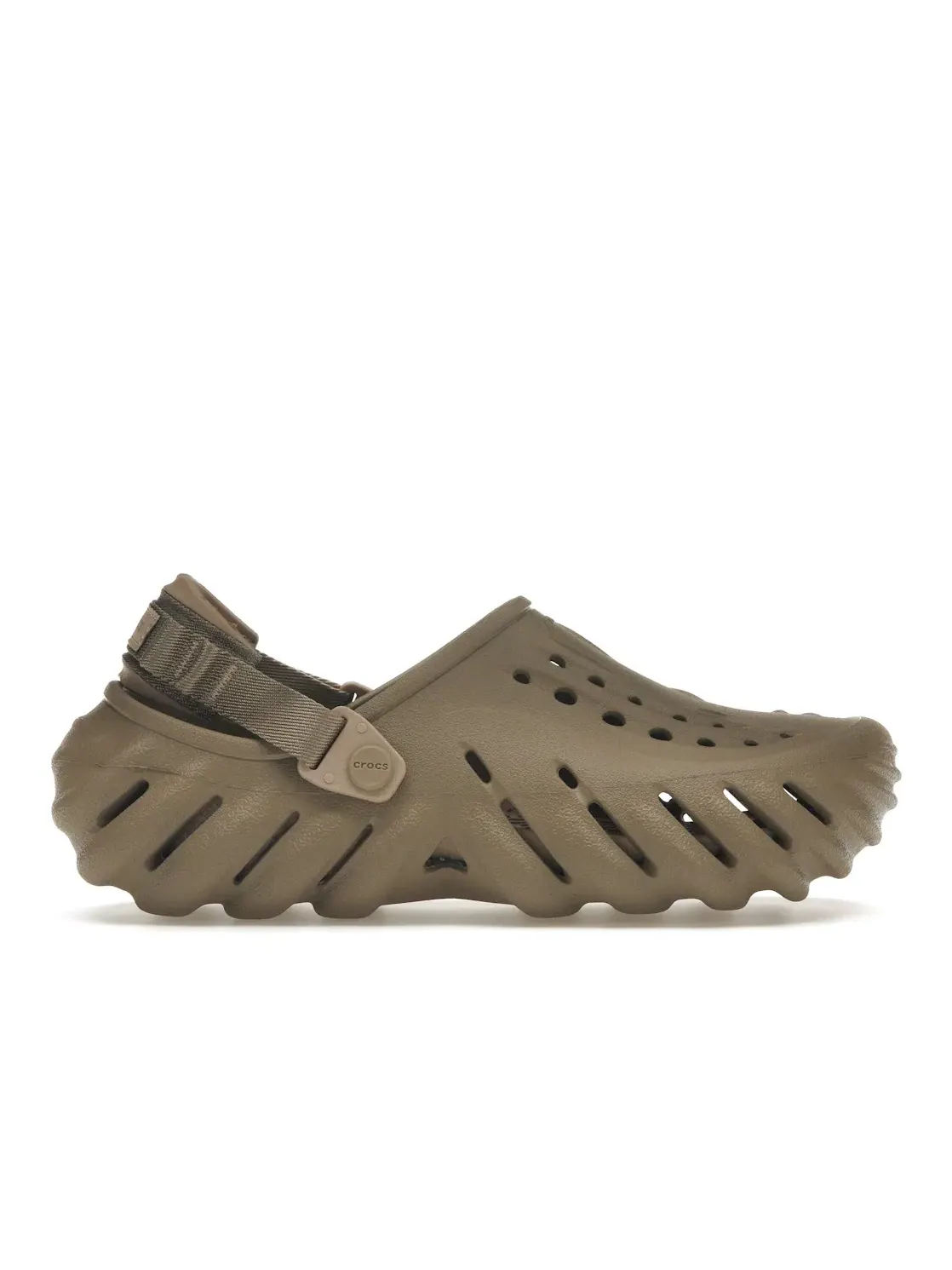 Детские сабо Echo Clog Crocs — изображение 1 из 4, хаки