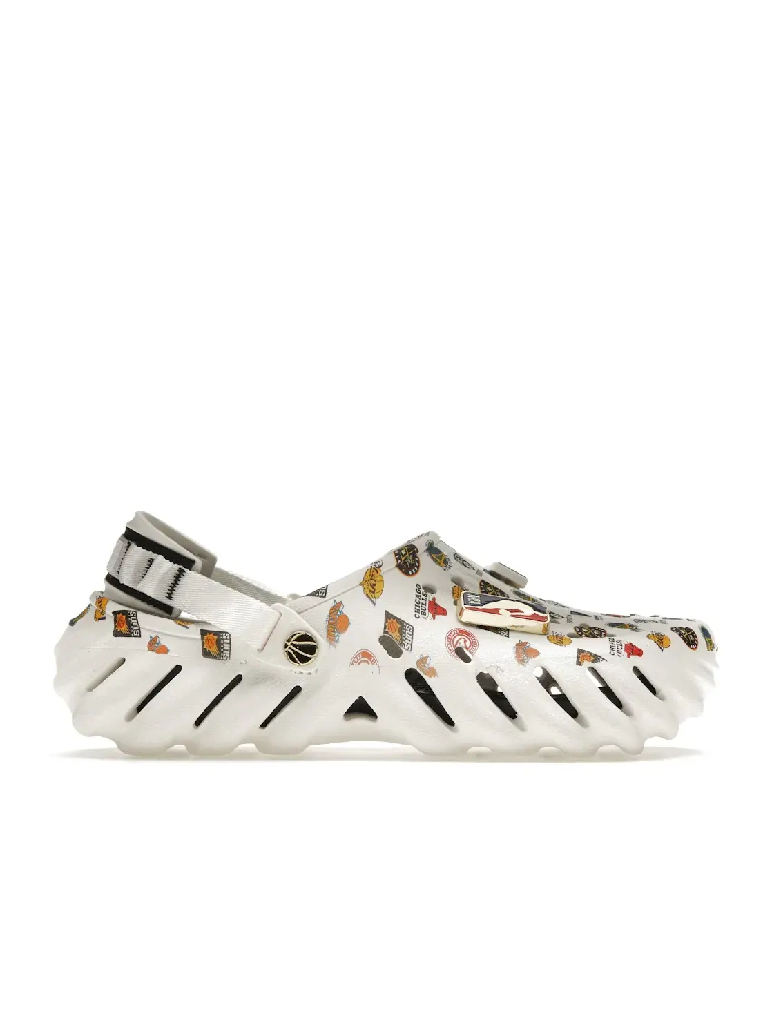 Мужские сабо Echo Clog Crocs — изображение 1 из 4, белый/мульти