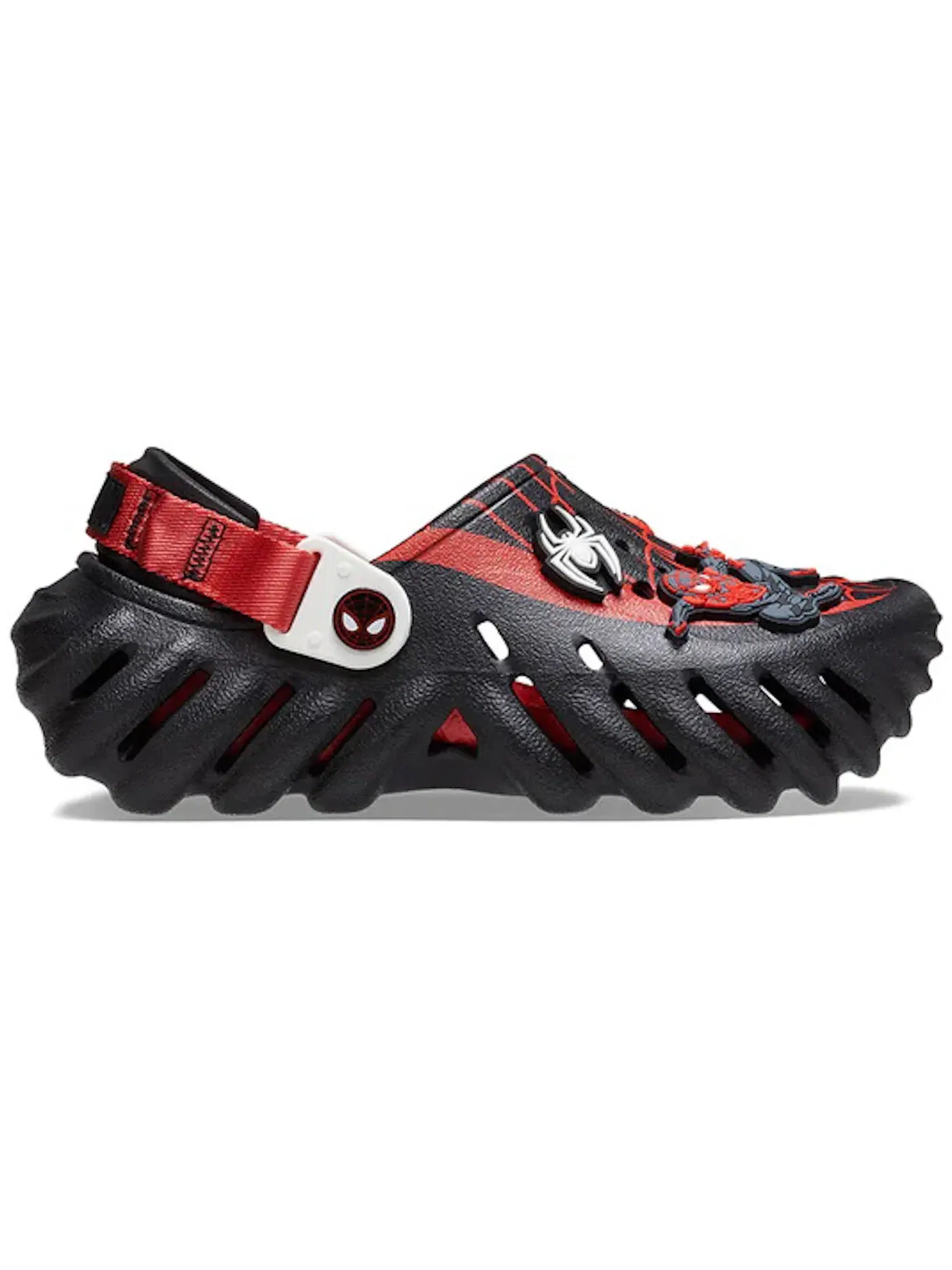 Детские сабо-клоги Crocs Echo Clog Team Spider-Man — изображение 1 из 1, черный/красный