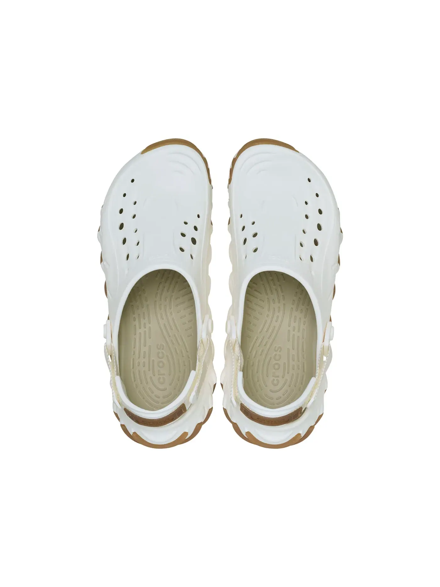 Мужские клоги Crocs Echo Gum RO Clog — изображение 2 из 2, белый