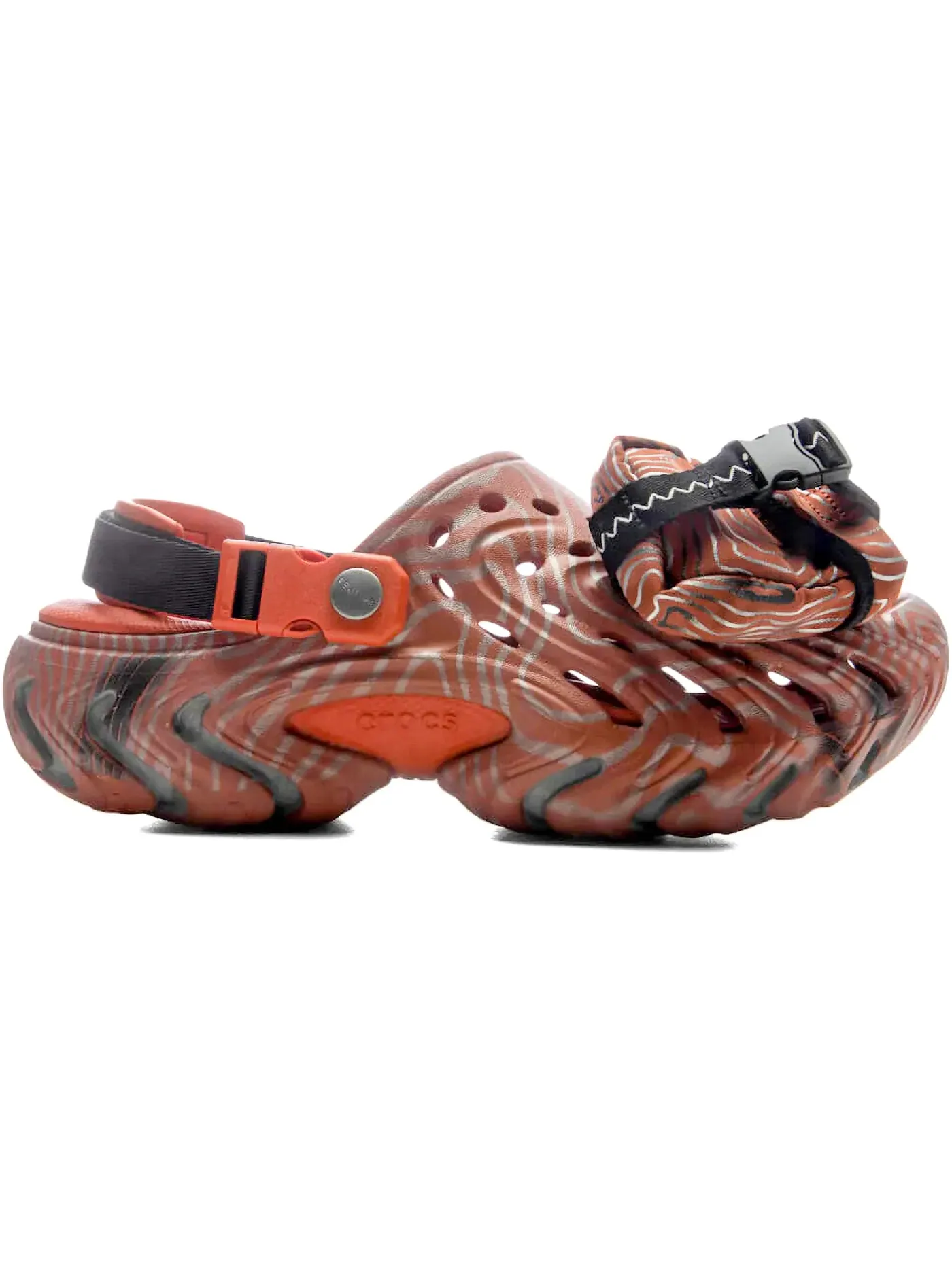 Мужские сабо с закрытым носком Crocs Echo II Clog Crocs — изображение 1 из 1, коричневый