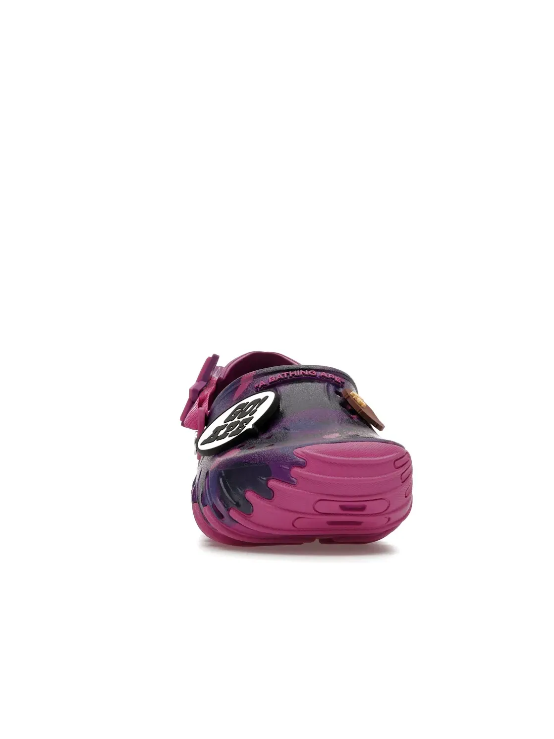 Мужские клоги с камуфляжным принтом Crocs Echo RO Clog — изображение 2 из 4, виноградно-бордовый