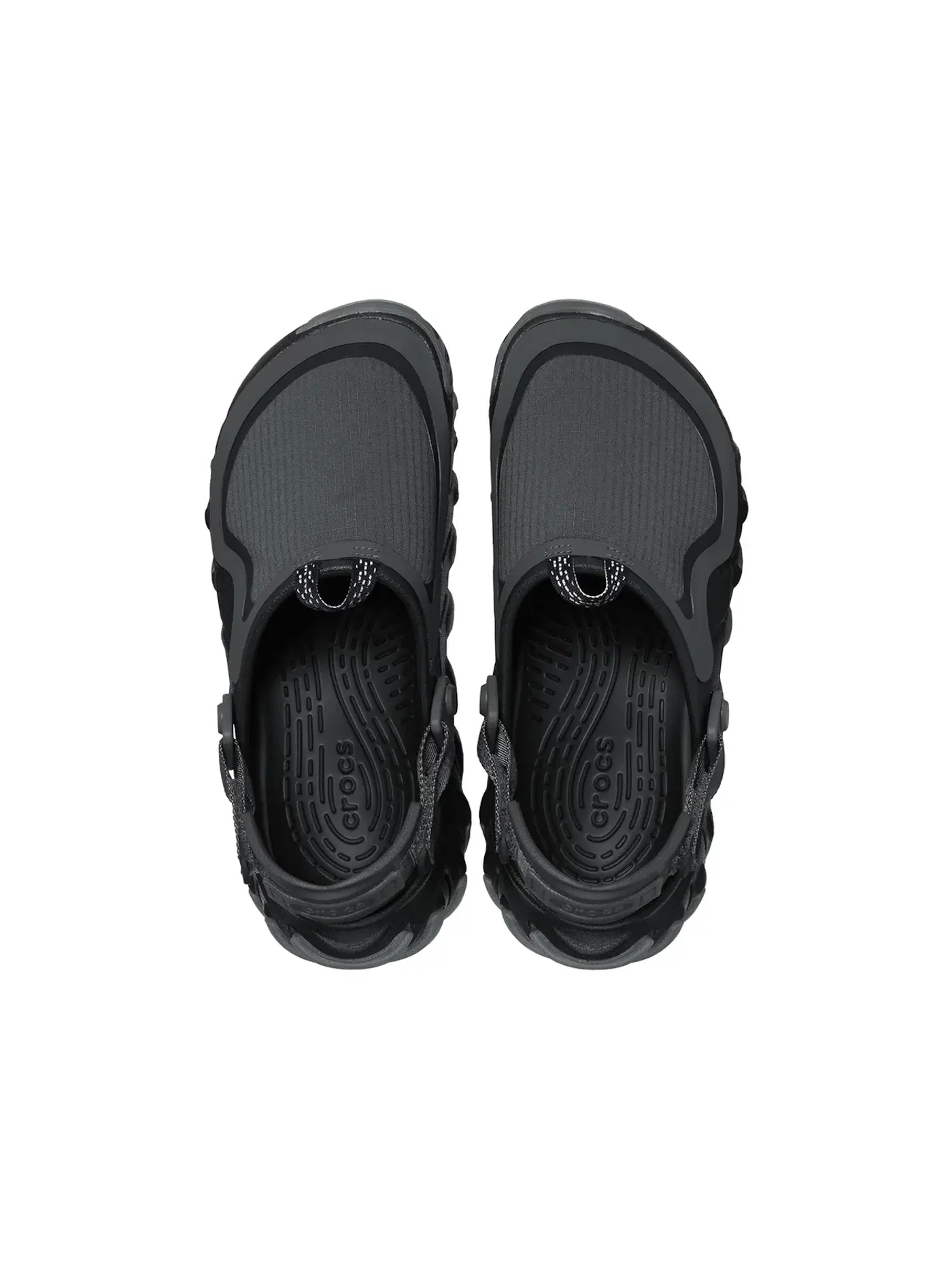 Мужские сабо с принтом Crocs Echo RO Ripstop Clog — изображение 2 из 2, черный