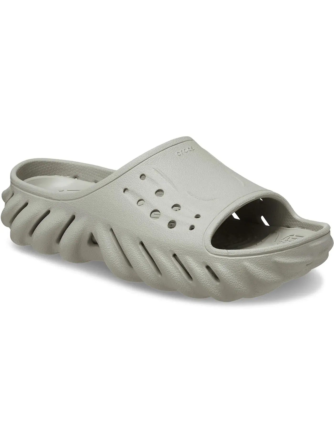 Мужские сандалии-слайды Crocs Echo Slide — изображение 2 из 3, серый