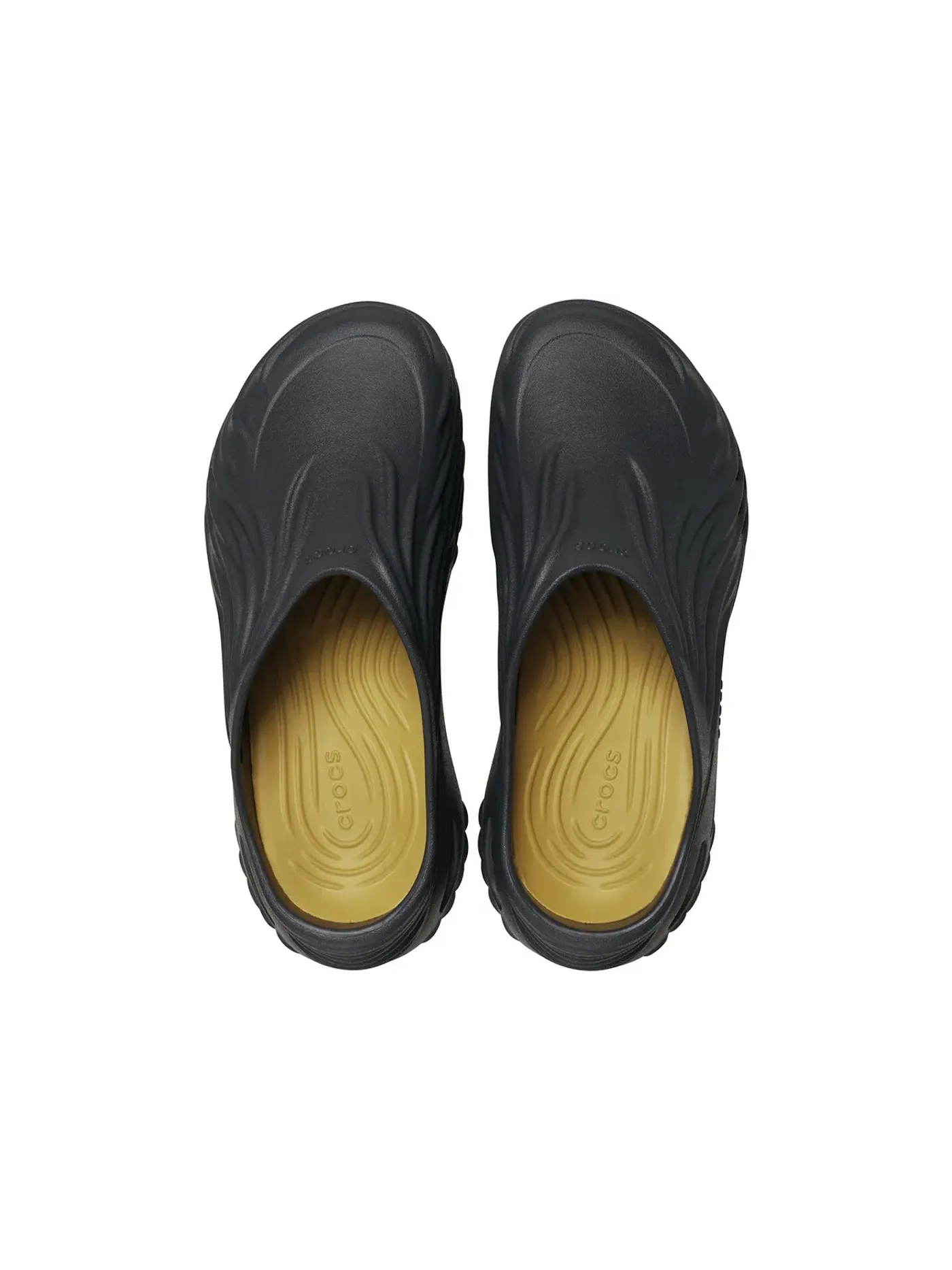 Мужские сабо Crocs Echo Wave Clog — изображение 2 из 2, черный/песочный