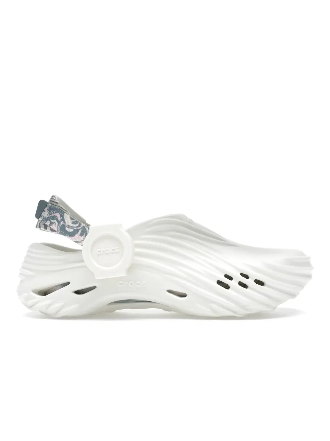 Мужские сабо Echo Wave Clog Crocs — изображение 1 из 4, белый/мульти