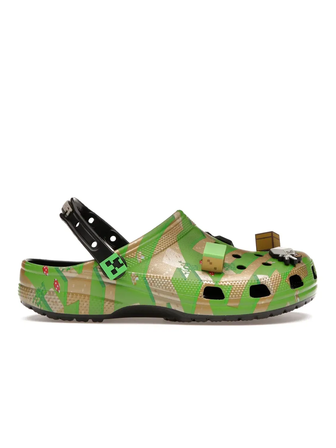 Мужские сабо Crocs Elevated Clog Minecraft Grass Block