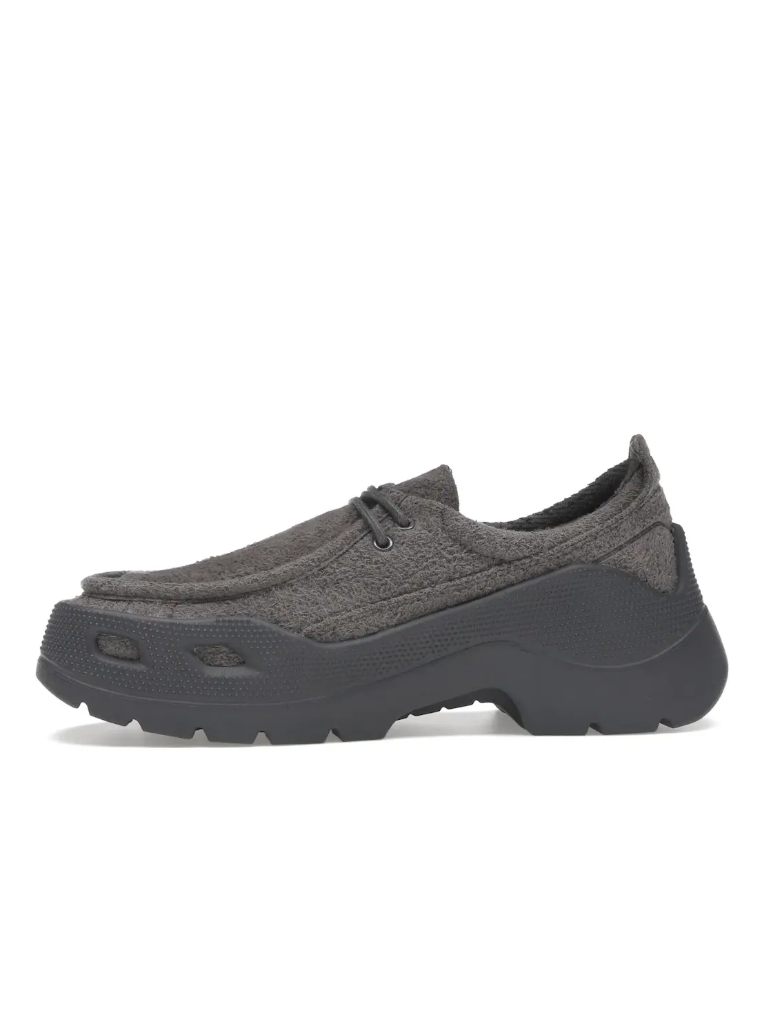 Мужские оксфорды Crocs EXP Gallery Shoe — изображение 3 из 4, черный/песочный