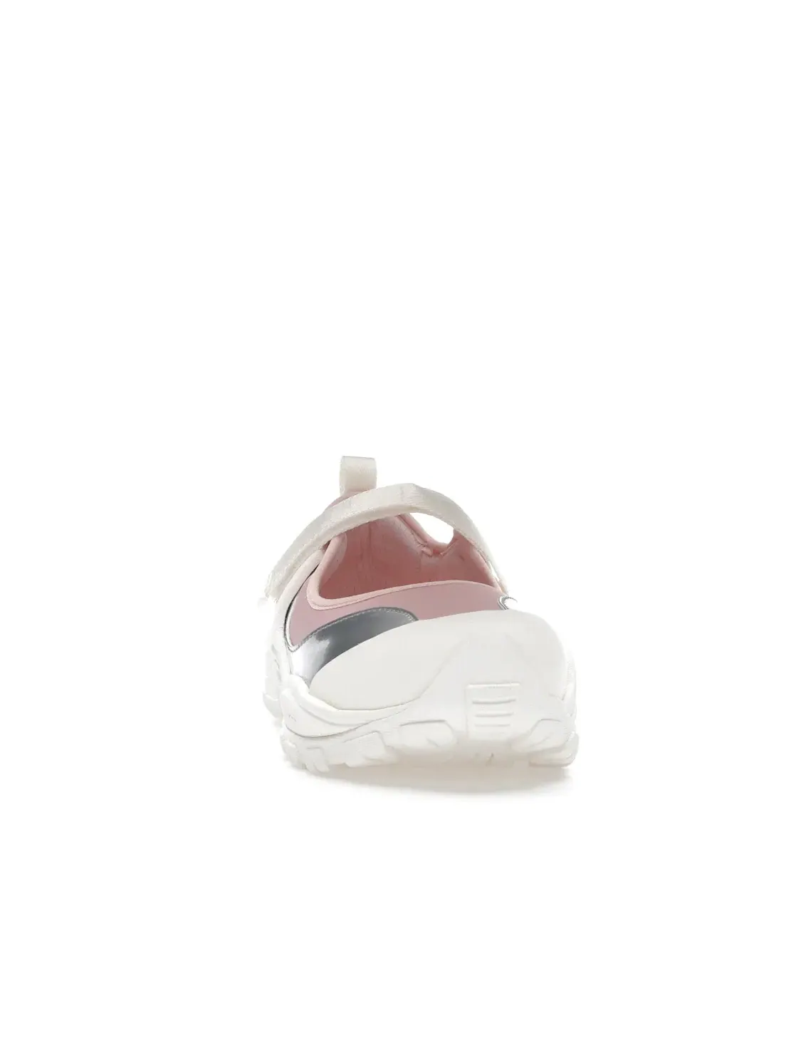 Женские босоножки-слайды Crocs EXP Terre Ballet — изображение 2 из 4, серебристый