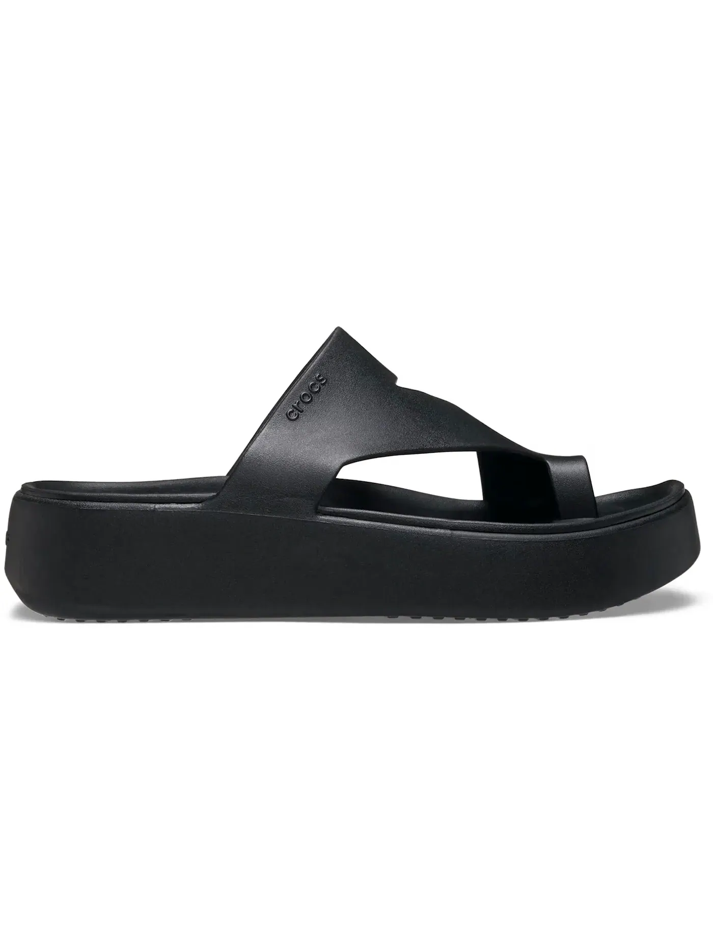 Женские сандалии-шлепанцы на платформе Crocs Getaway Platform Toe Loop Flip