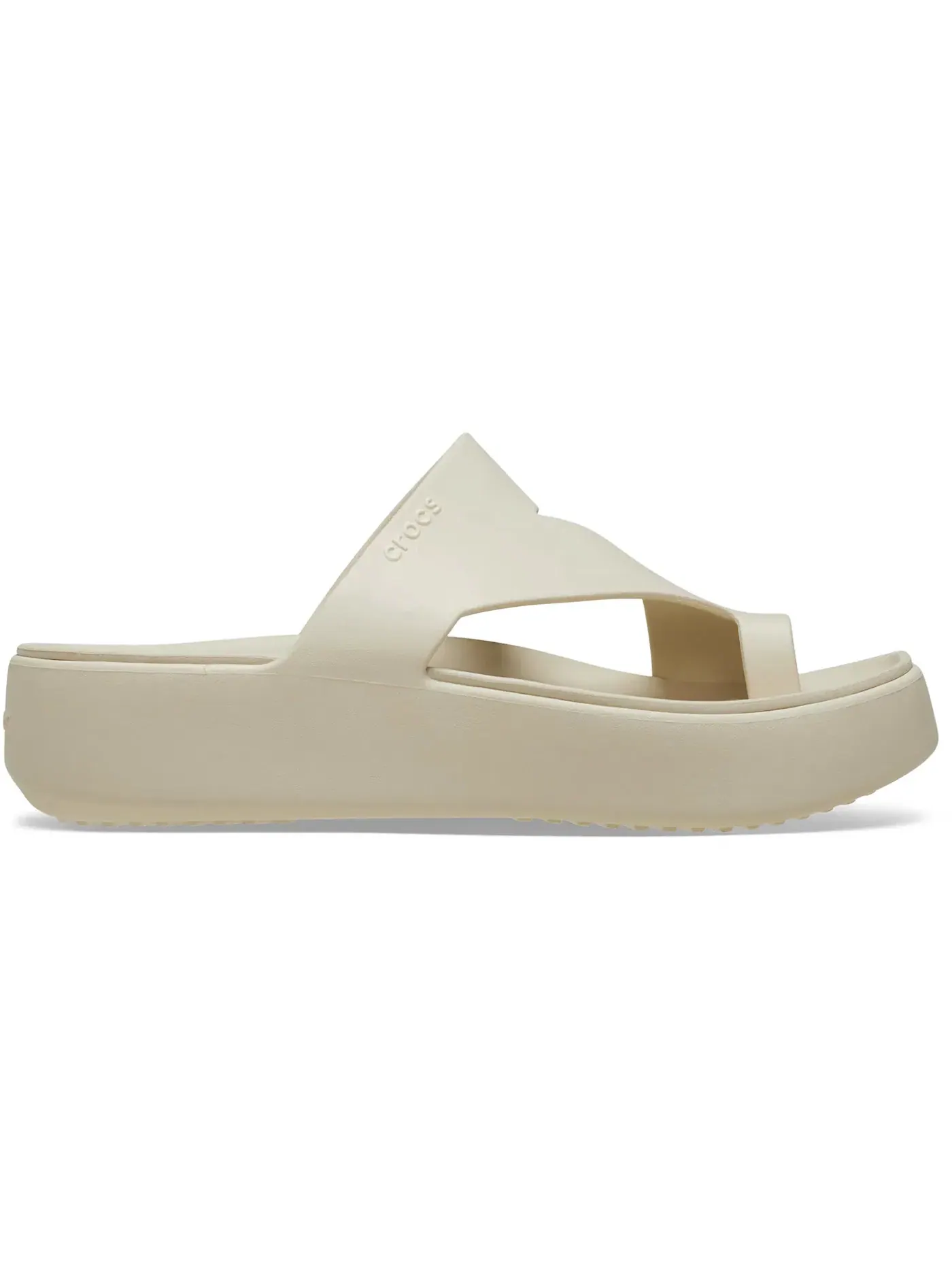 Женские сандалии-слайды на платформе Crocs Getaway Platform Toe Loop Flip