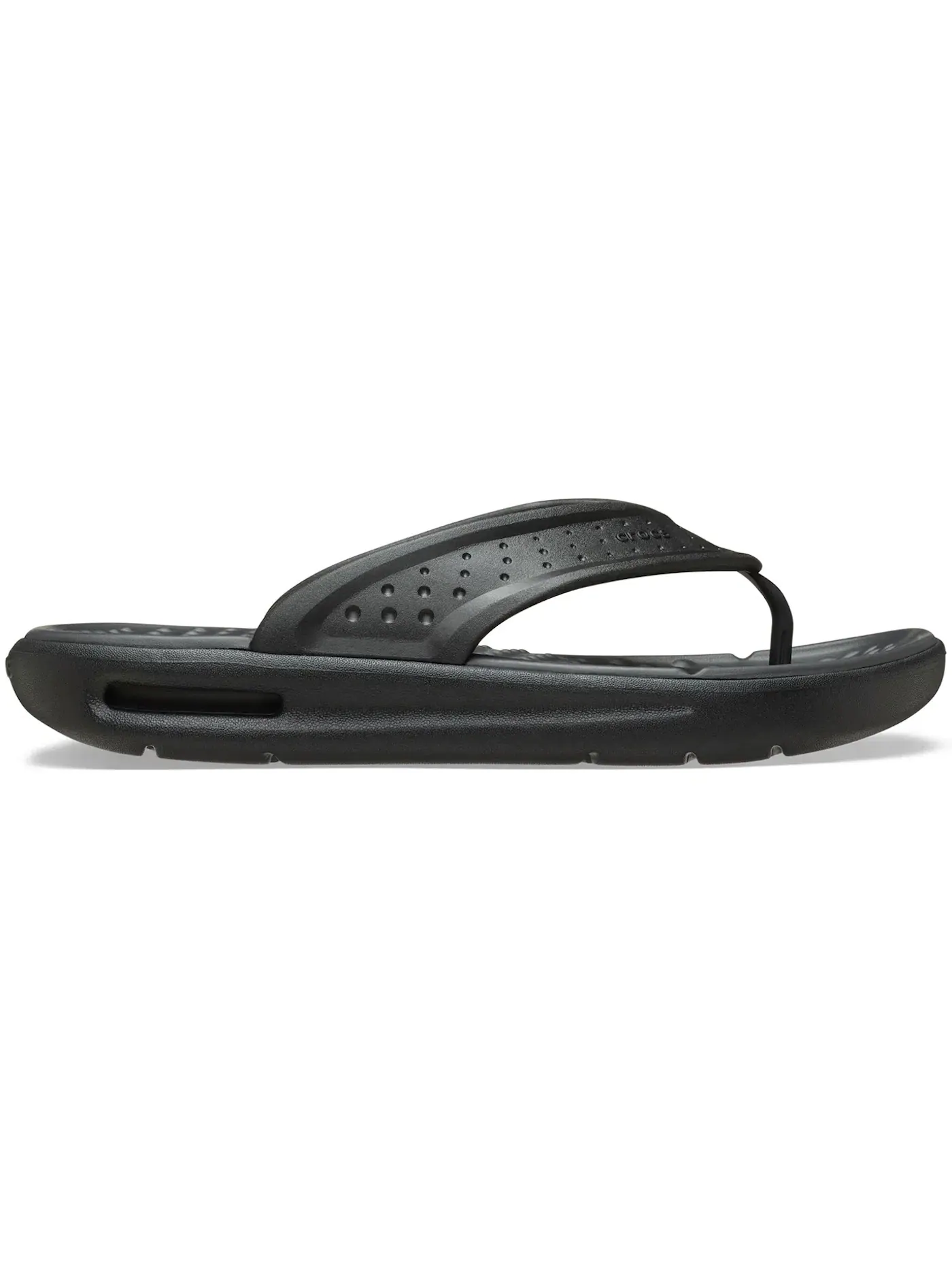 Мужские шлепанцы с мягкой стелькой InMotion LiteRide Flip Crocs — изображение 1 из 1, черный