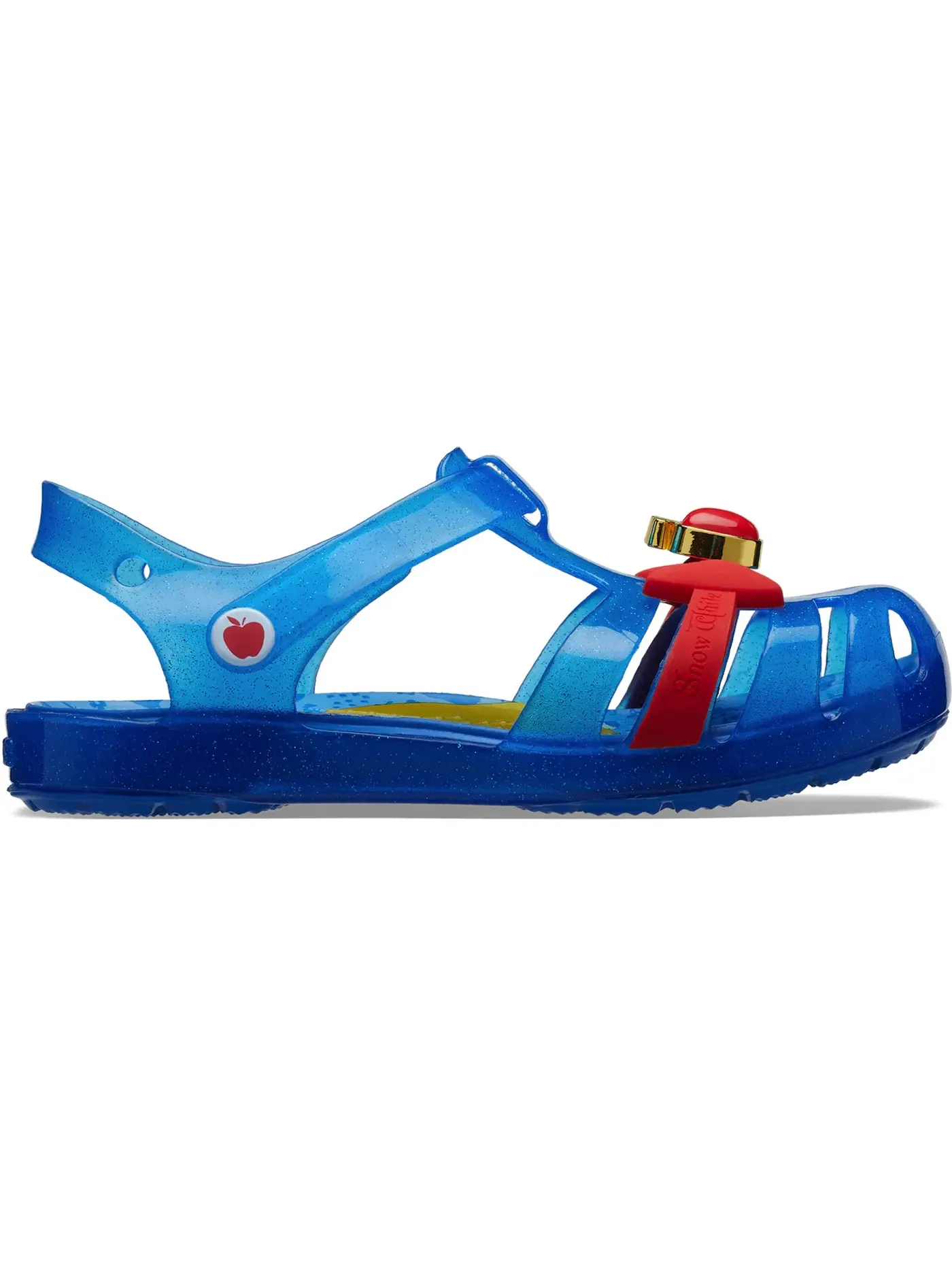 Детская сандалия с принтом Crocs Isabella Sandal Disney Snow White — изображение 1 из 2, синий