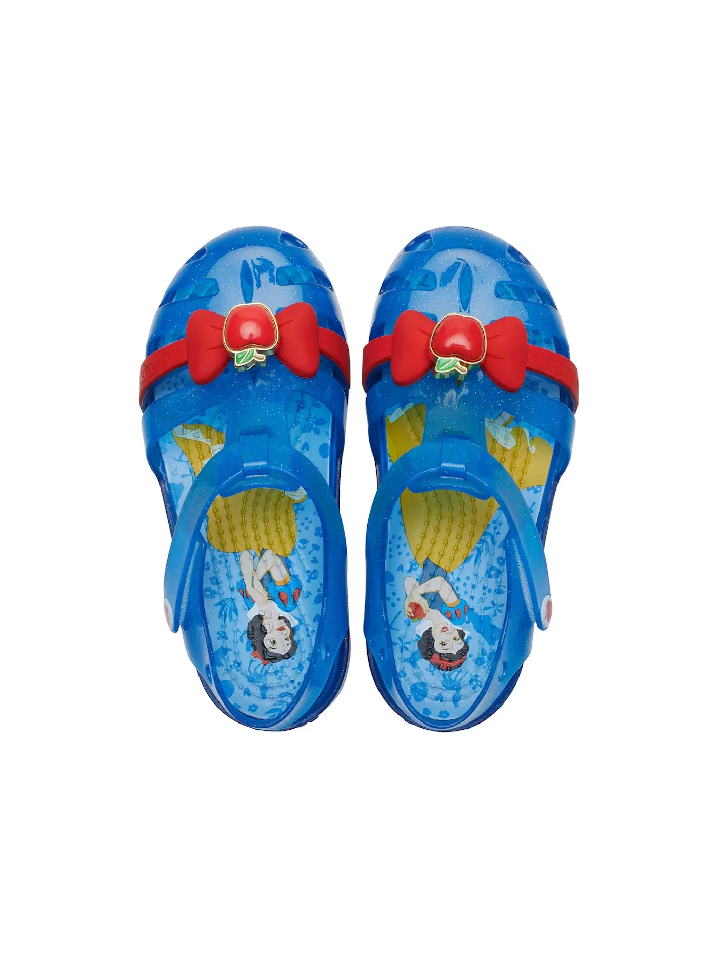 Детская сандалия с принтом Crocs Isabella Sandal Disney Snow White — изображение 2 из 2, синий