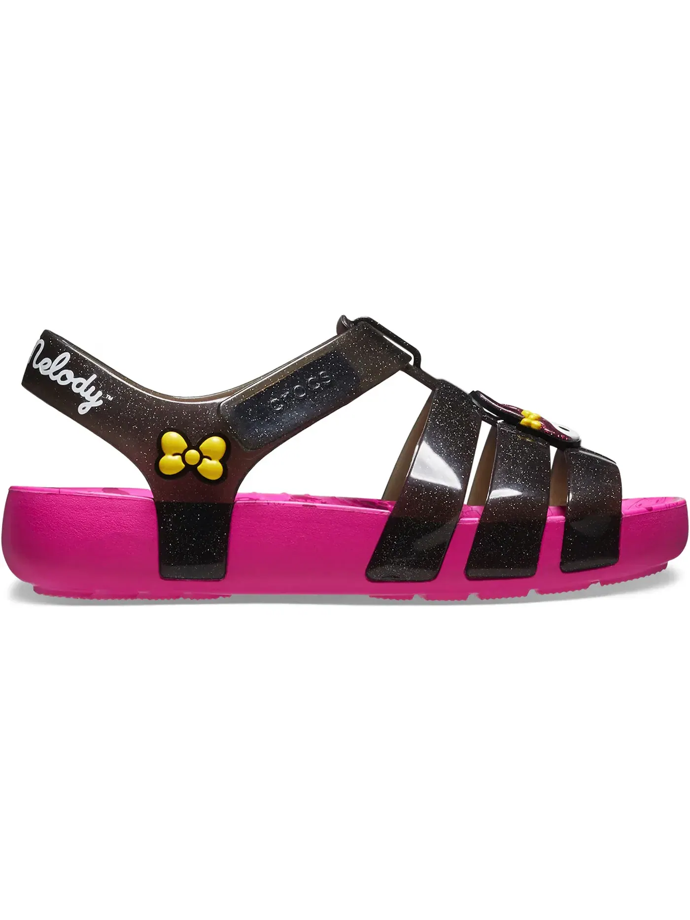 Детские сандалии с принтом Hello Kitty and Friends My Melody and Kuromi Crocs — изображение 1 из 2, мульти