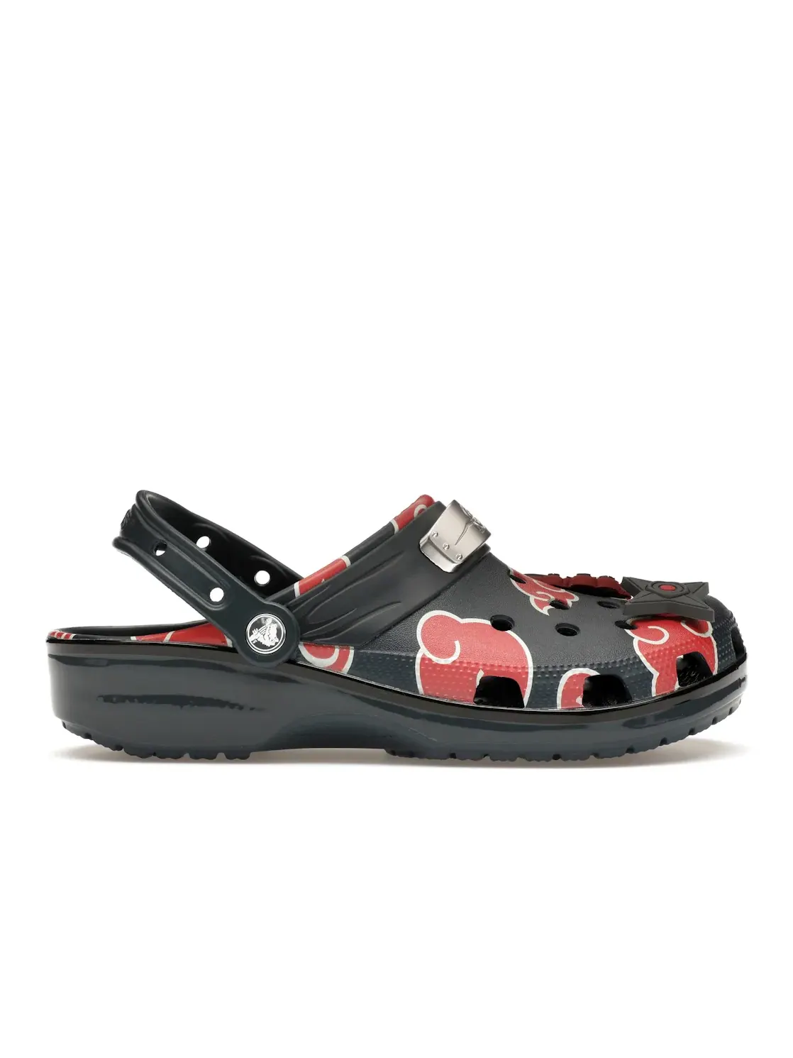 Мужские сабо Naruto Itachi Crocs — изображение 1 из 4, черный