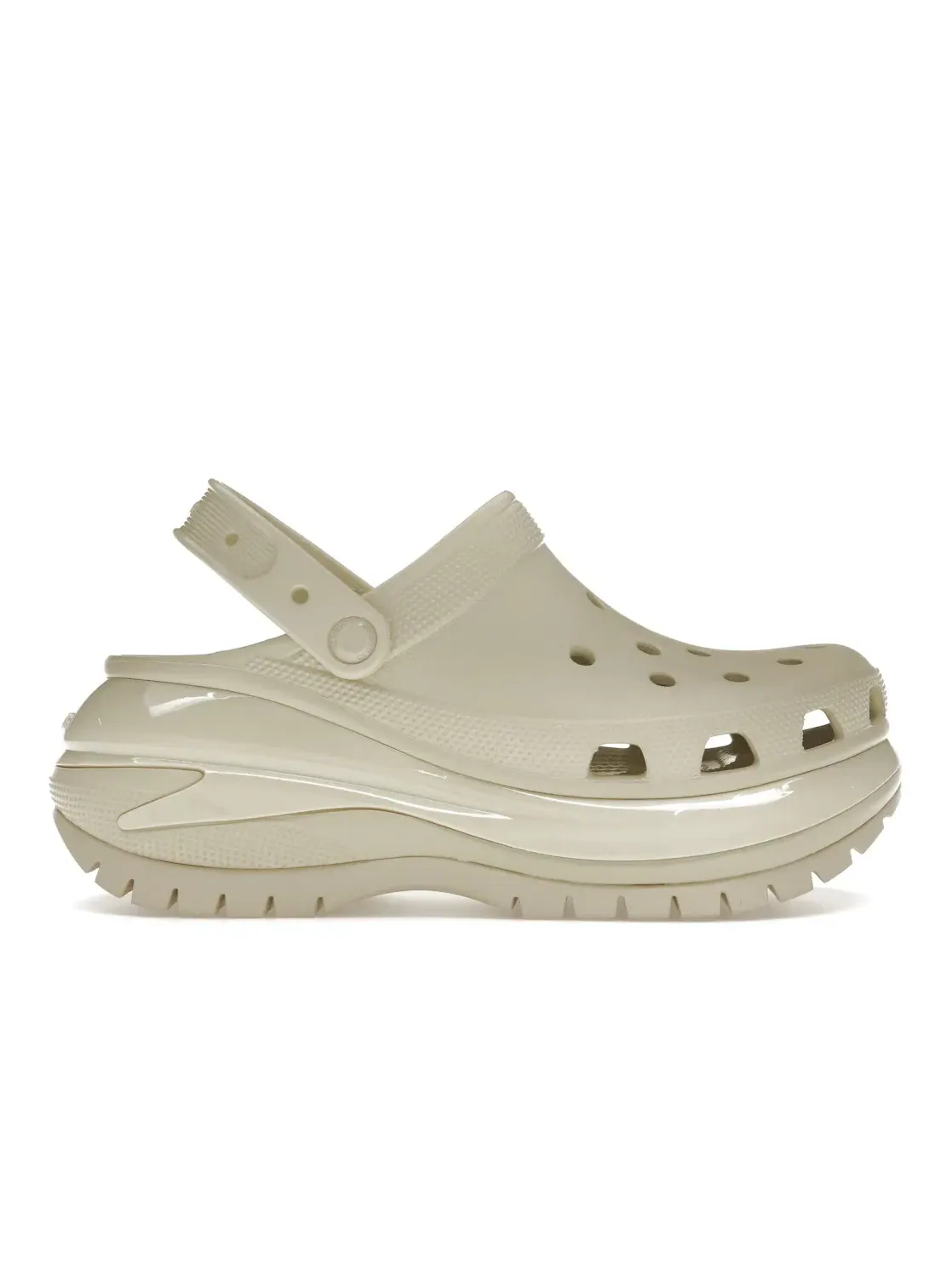 Мужские клоги Mega Crush Crocs — изображение 1 из 4, кость