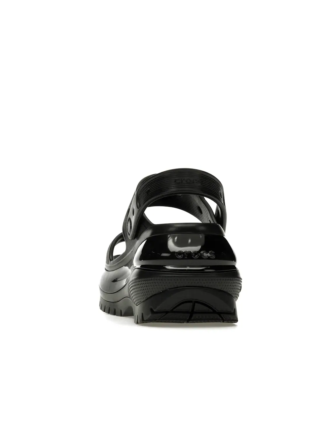 Универсальные сандалии с закрытым мыском Mega Crush Sandal Crocs — изображение 4 из 4, черный