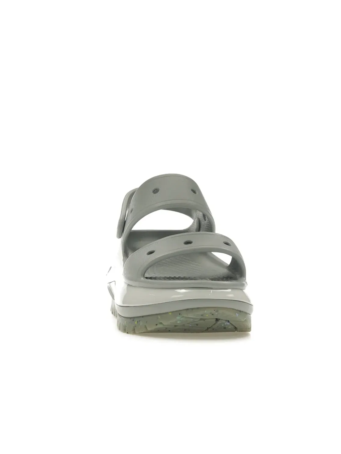 Детские сандалии с платформой Crocs Mega Crush Sandal Crocs — изображение 2 из 4, светлый серый