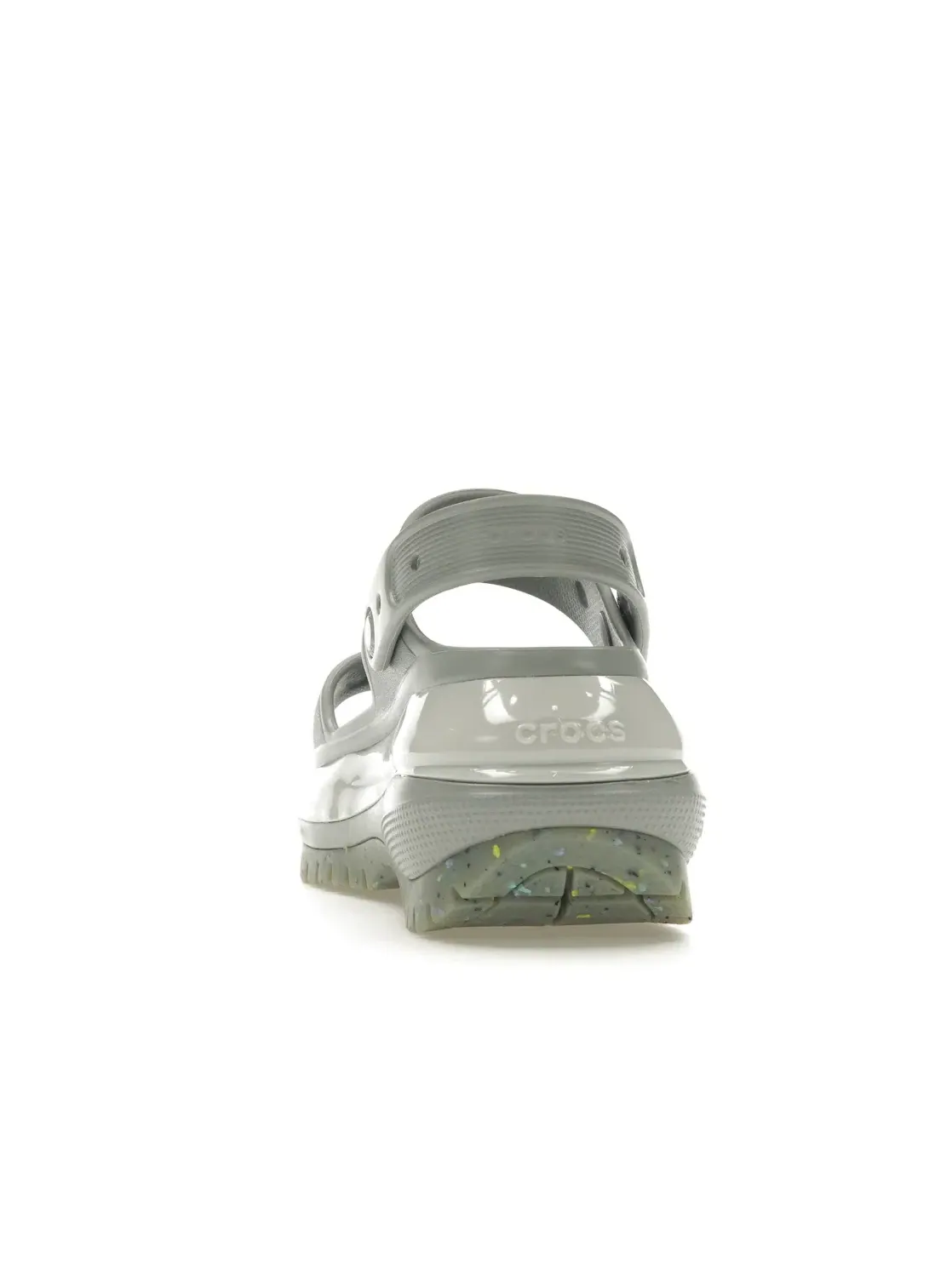 Детские сандалии с платформой Crocs Mega Crush Sandal Crocs — изображение 4 из 4, светлый серый