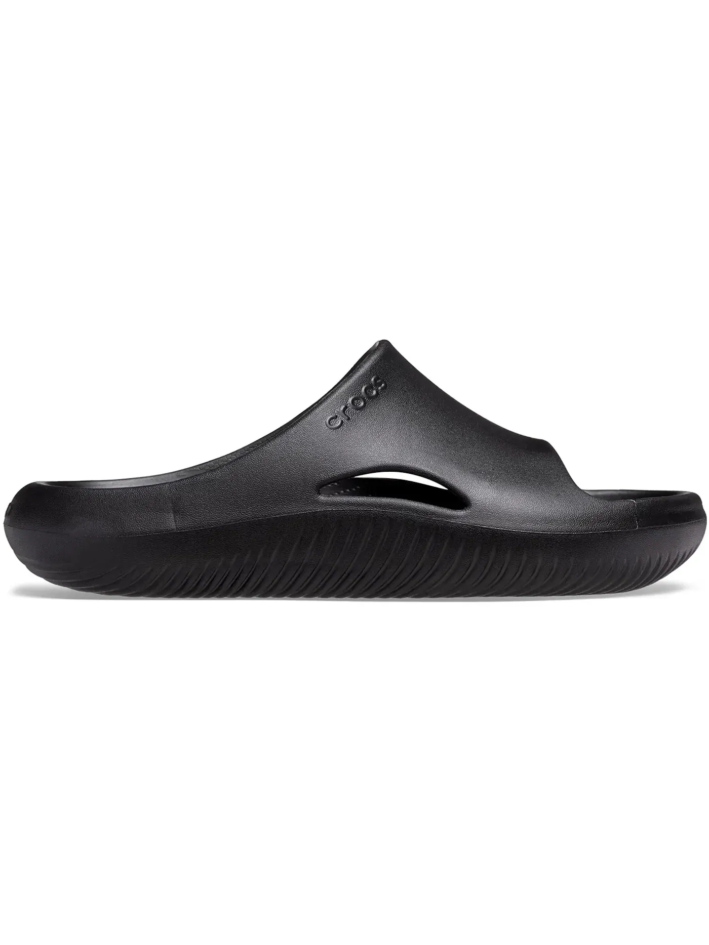 Мужские шлепанцы Mellow Recovery Slide Crocs — изображение 1 из 1, черный