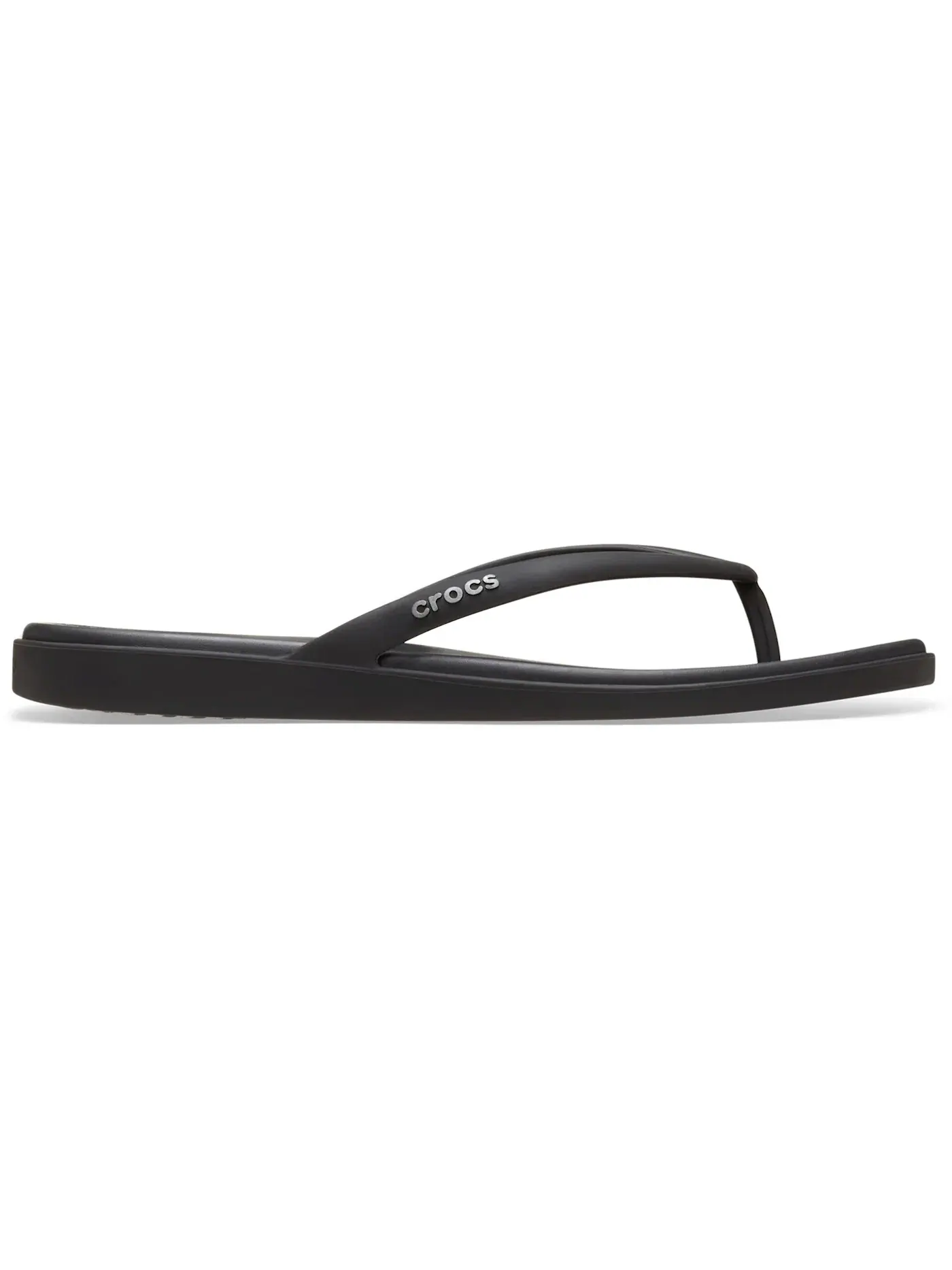 Женские шлепанцы с ремешком Crocs Miami Flip — изображение 1 из 1, черный