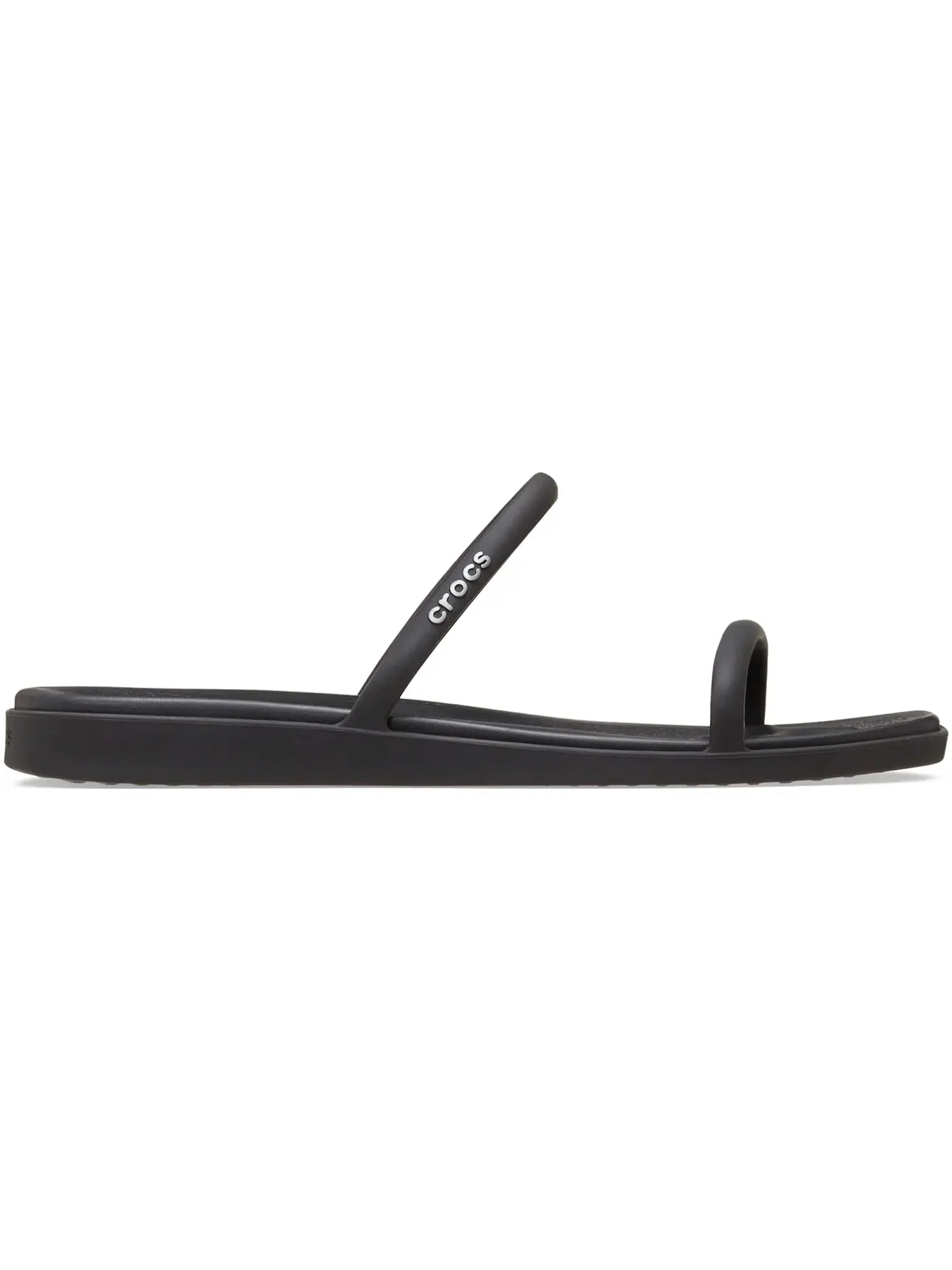 Женские сандалии с двумя ремешками Miami Two Strap Sandal Crocs — изображение 1 из 1, черный