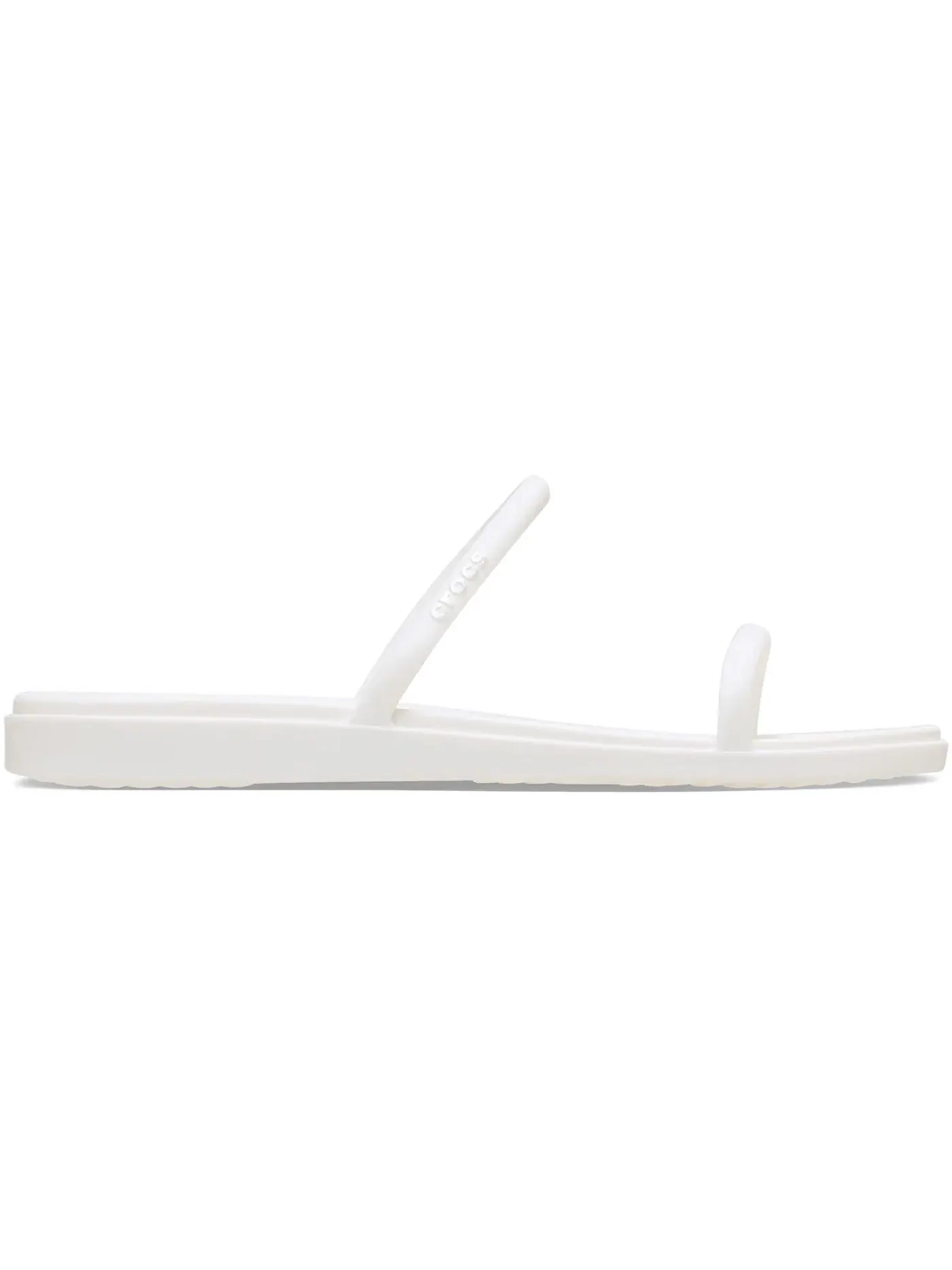 Женские сандалии с двумя ремешками Crocs Miami Two Strap Sandal — изображение 1 из 1, мел