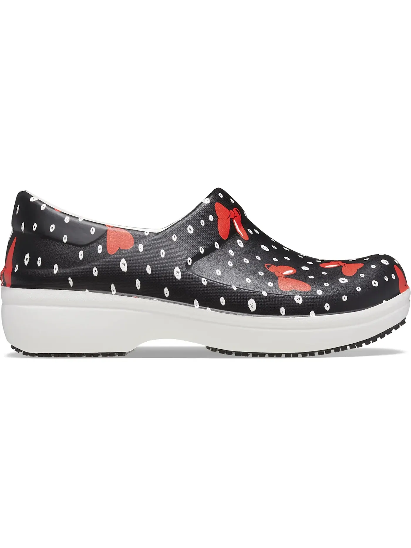 Женские клоги Disney Mickey Minnie Crocs — изображение 1 из 2, белый