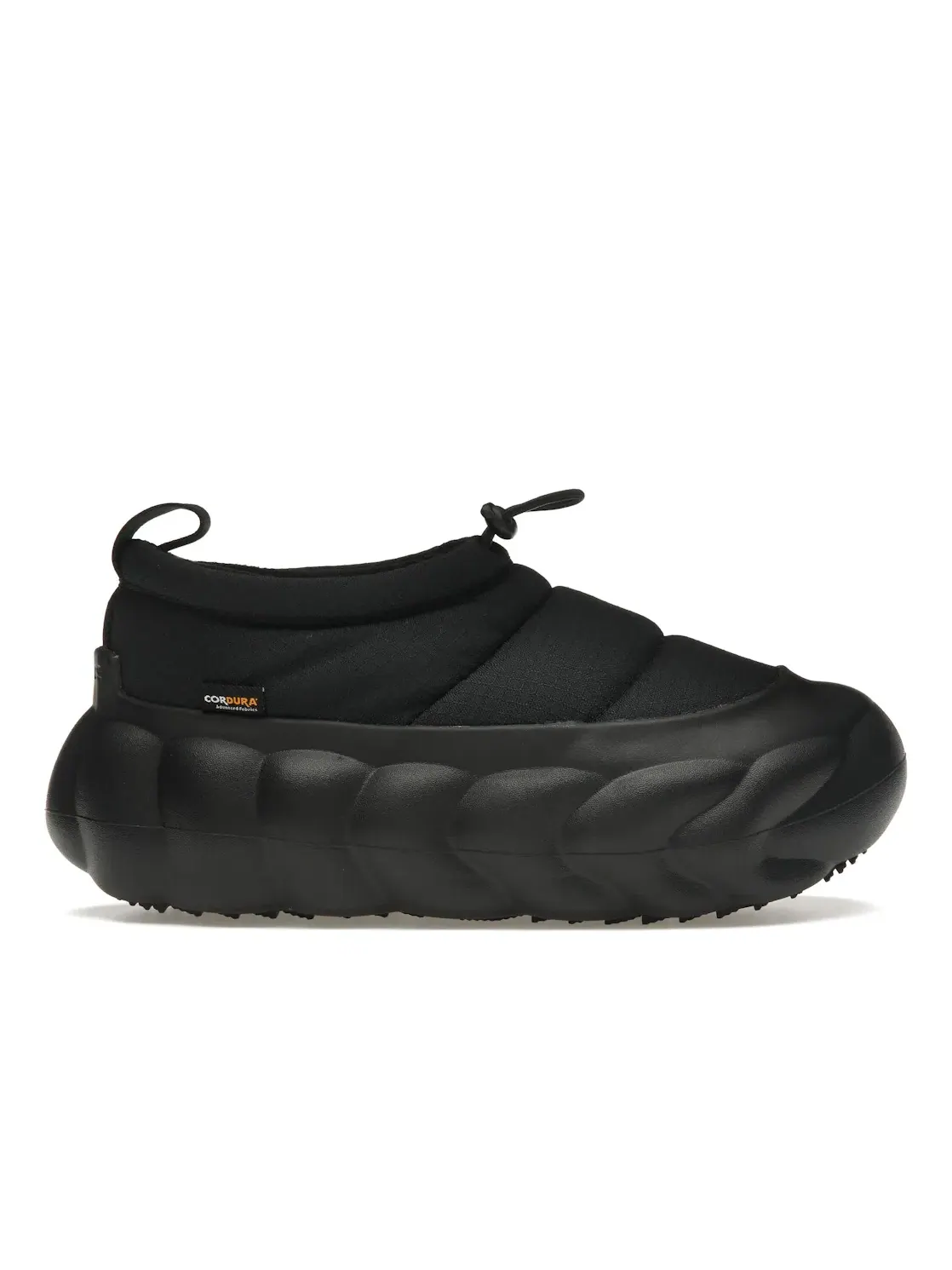Мужские шлепанцы Overpuff Shorty Crocs — изображение 1 из 4, черный