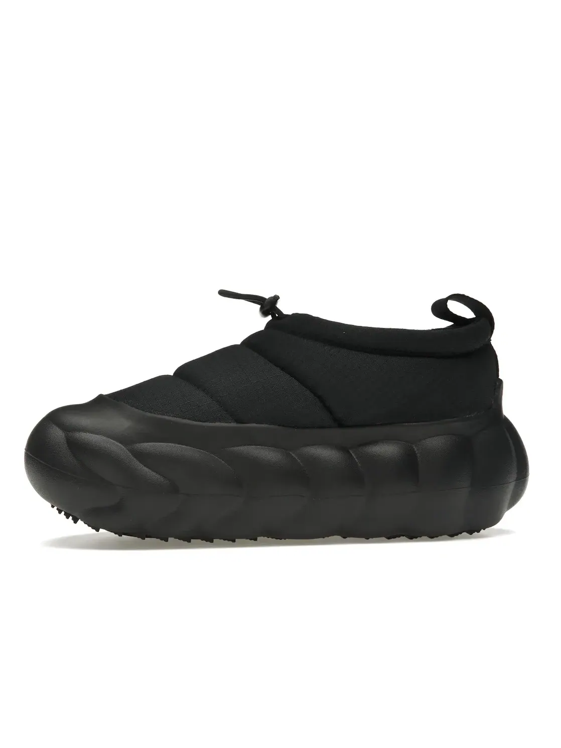 Мужские шлепанцы Overpuff Shorty Crocs — изображение 3 из 4, черный