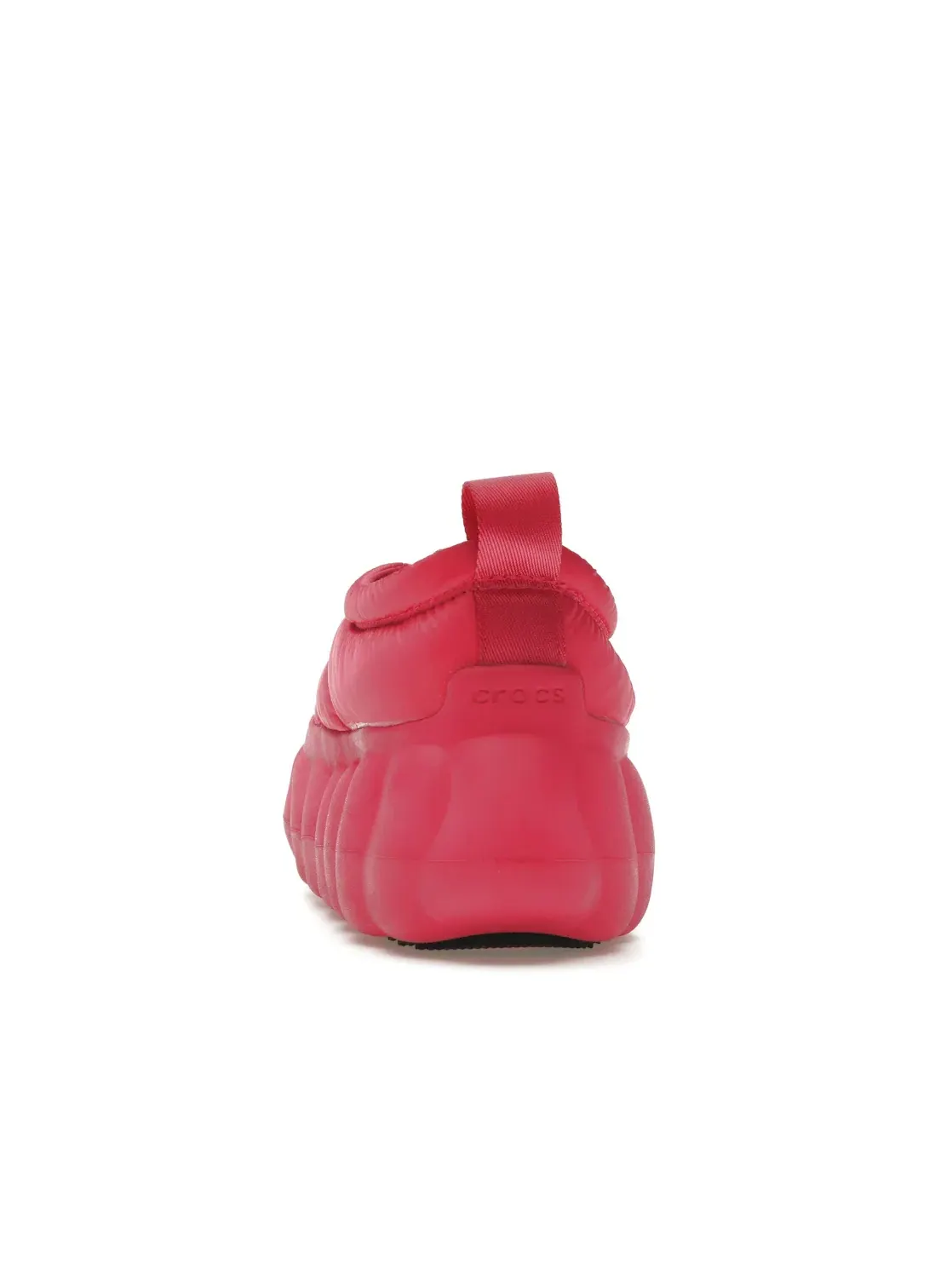 Мужские тапочки-сабо с подкладкой Crocs Overpuff Shorty — изображение 4 из 4, драконий фрукт
