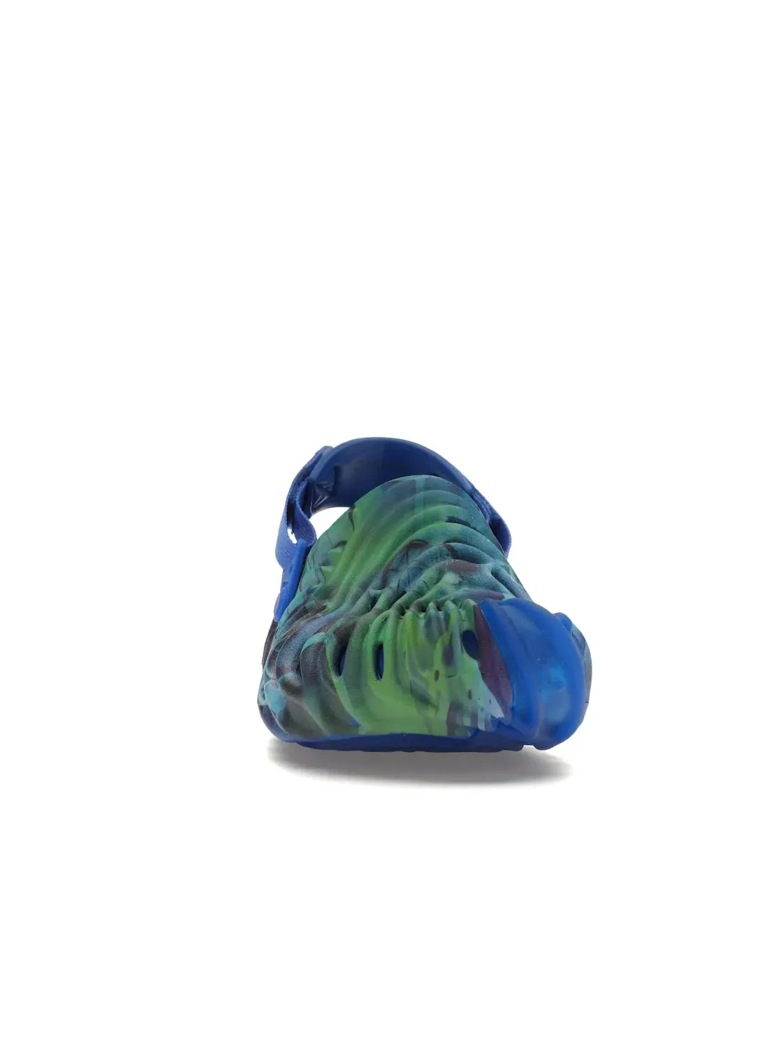 Мужские сабо с принтом Pollex Clog Crocs — изображение 2 из 4, синий/зеленый