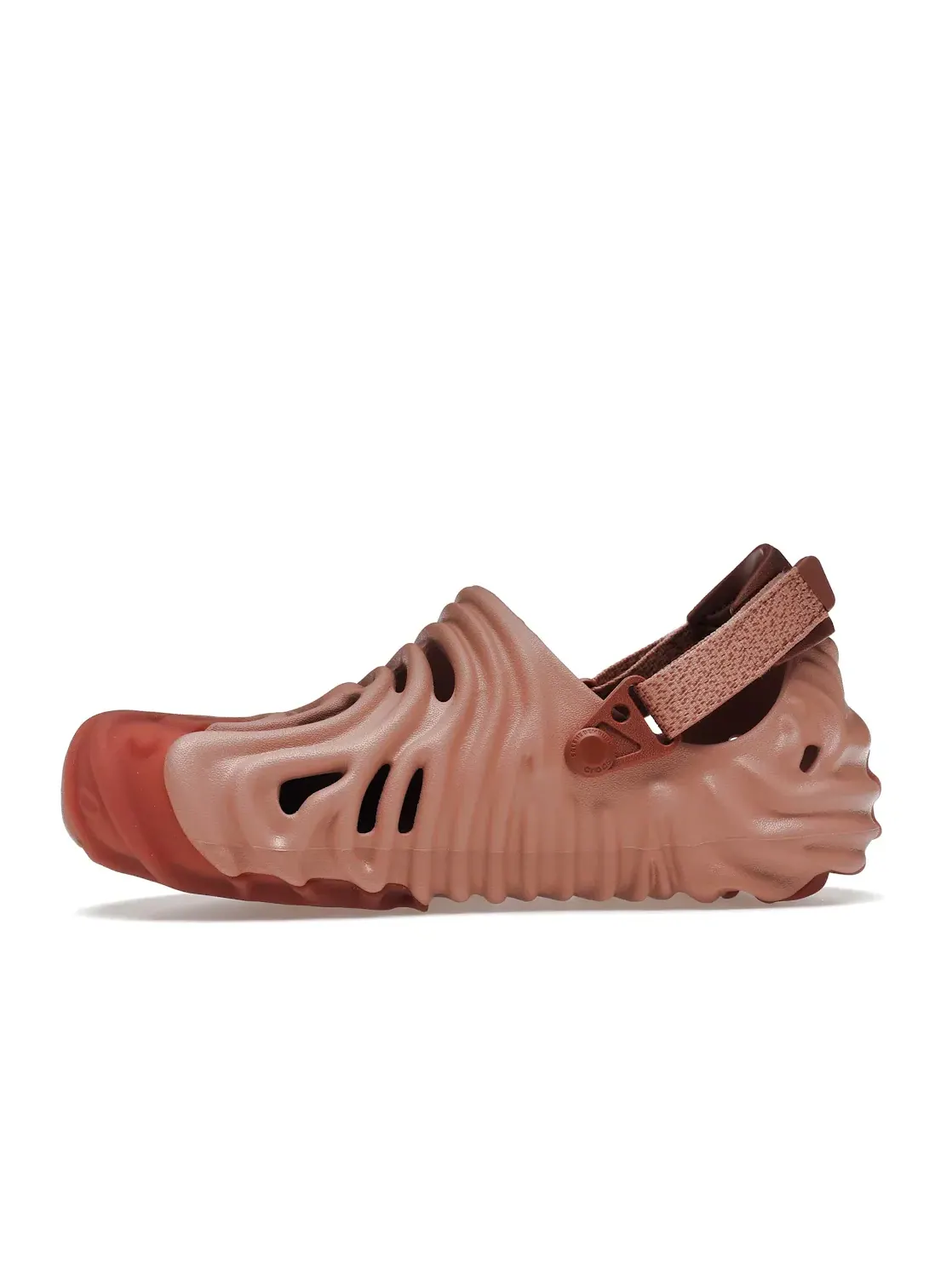 Мужские сабо-клоги Crocs Pollex Clog — изображение 3 из 4, розовый/красный